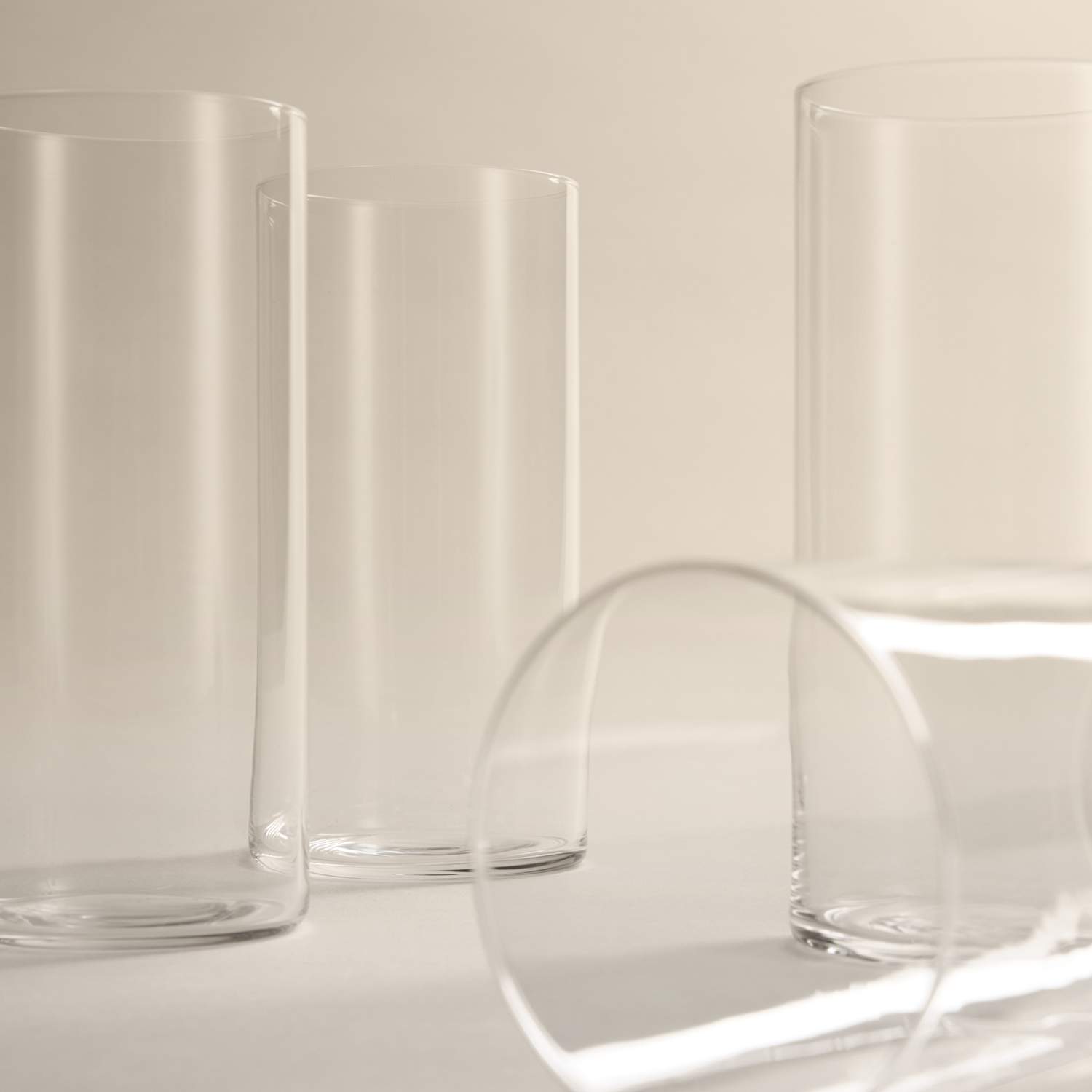 M&S Set of 4 Aria Hi Ball Glasses
