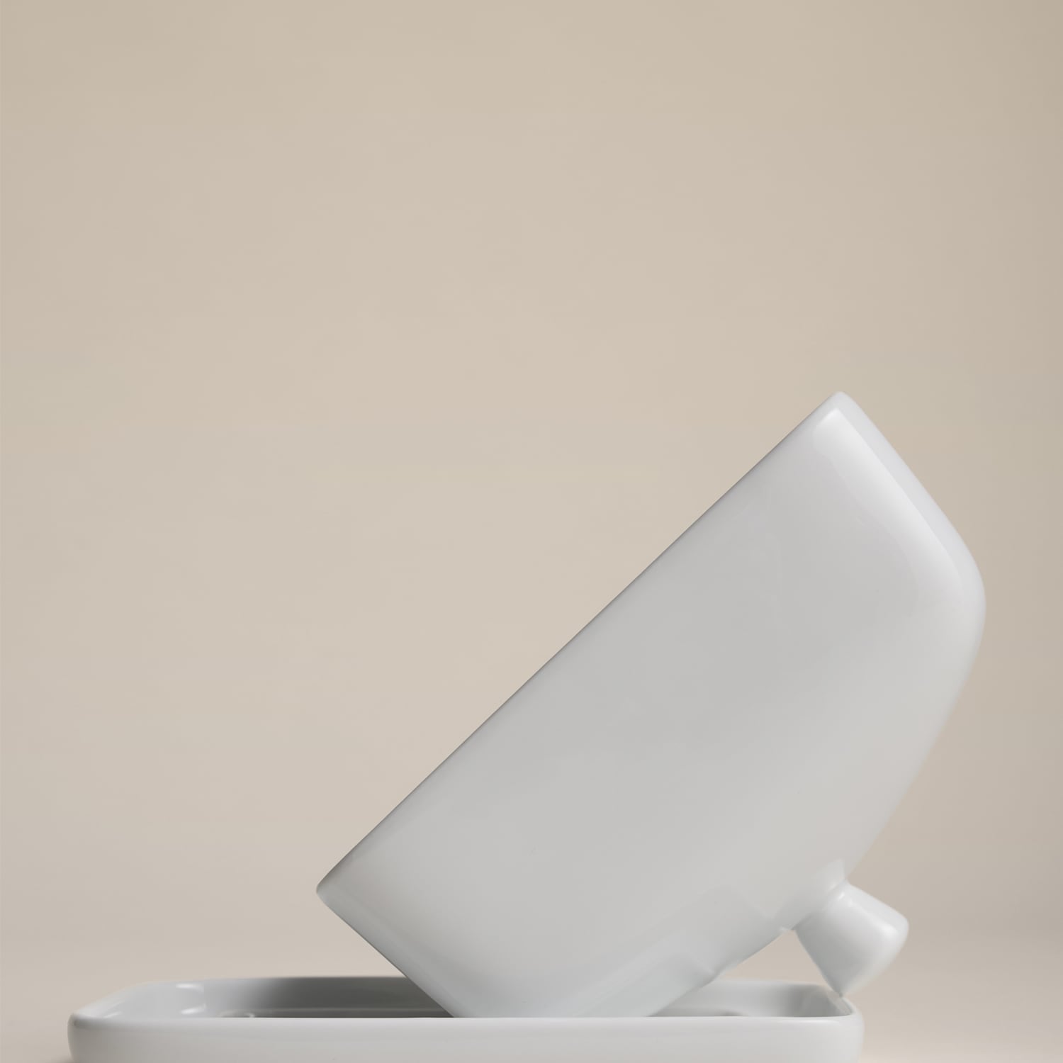 M&S Maxim Butter Dish - White
