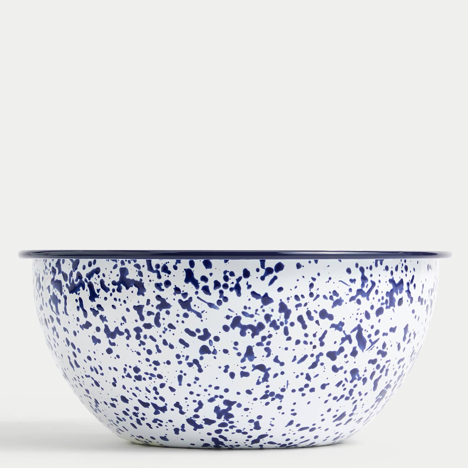 M&S Enamel 20cm Mixing Bowl - Blue Mix