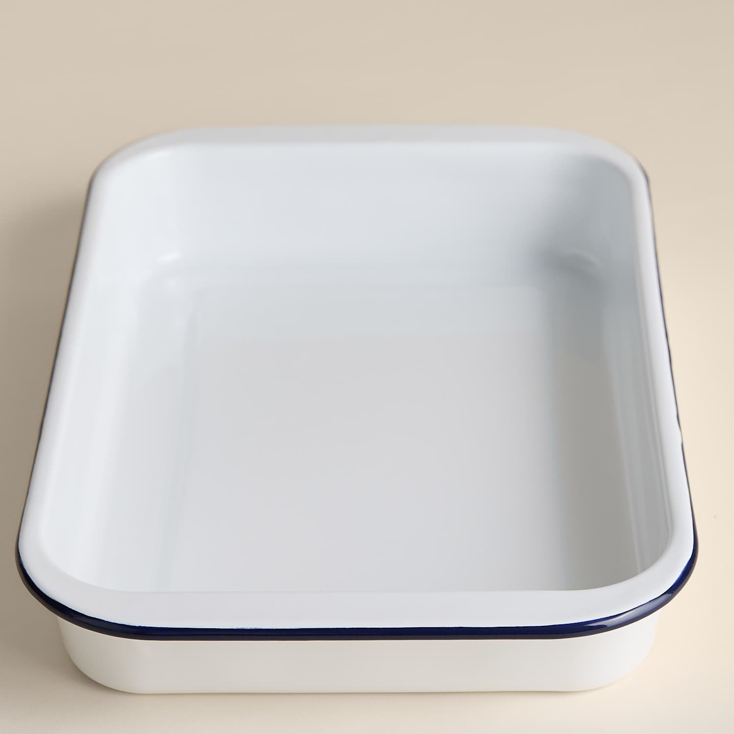 M&S Enamel 41cm Roaster - Dark Blue Mix