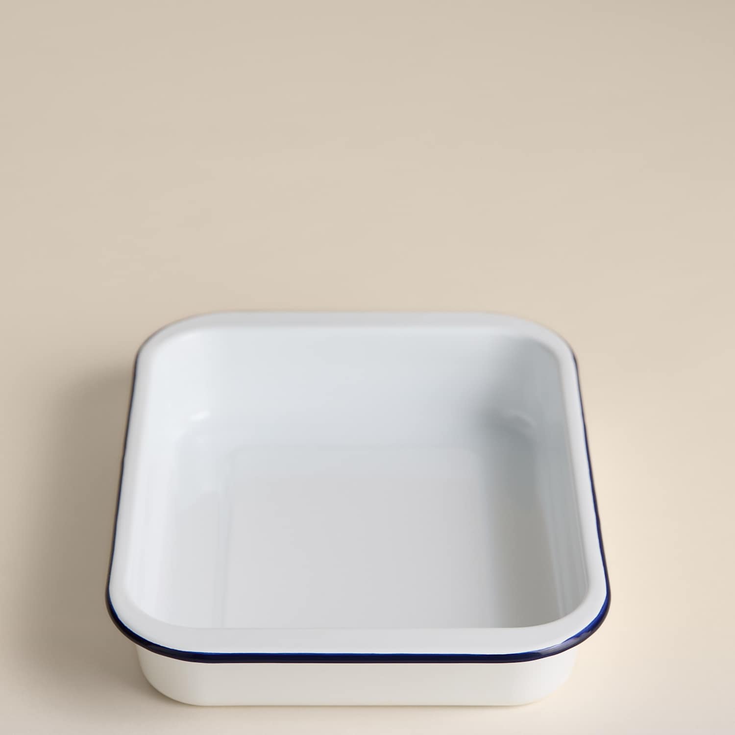 M&S Enamel 29cm Small Roaster - Dark Blue Mix