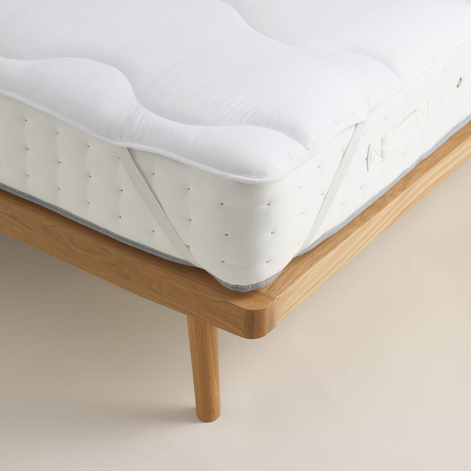M&S Smart Wash & Dry Mattress Topper - Single (3 ft) - White