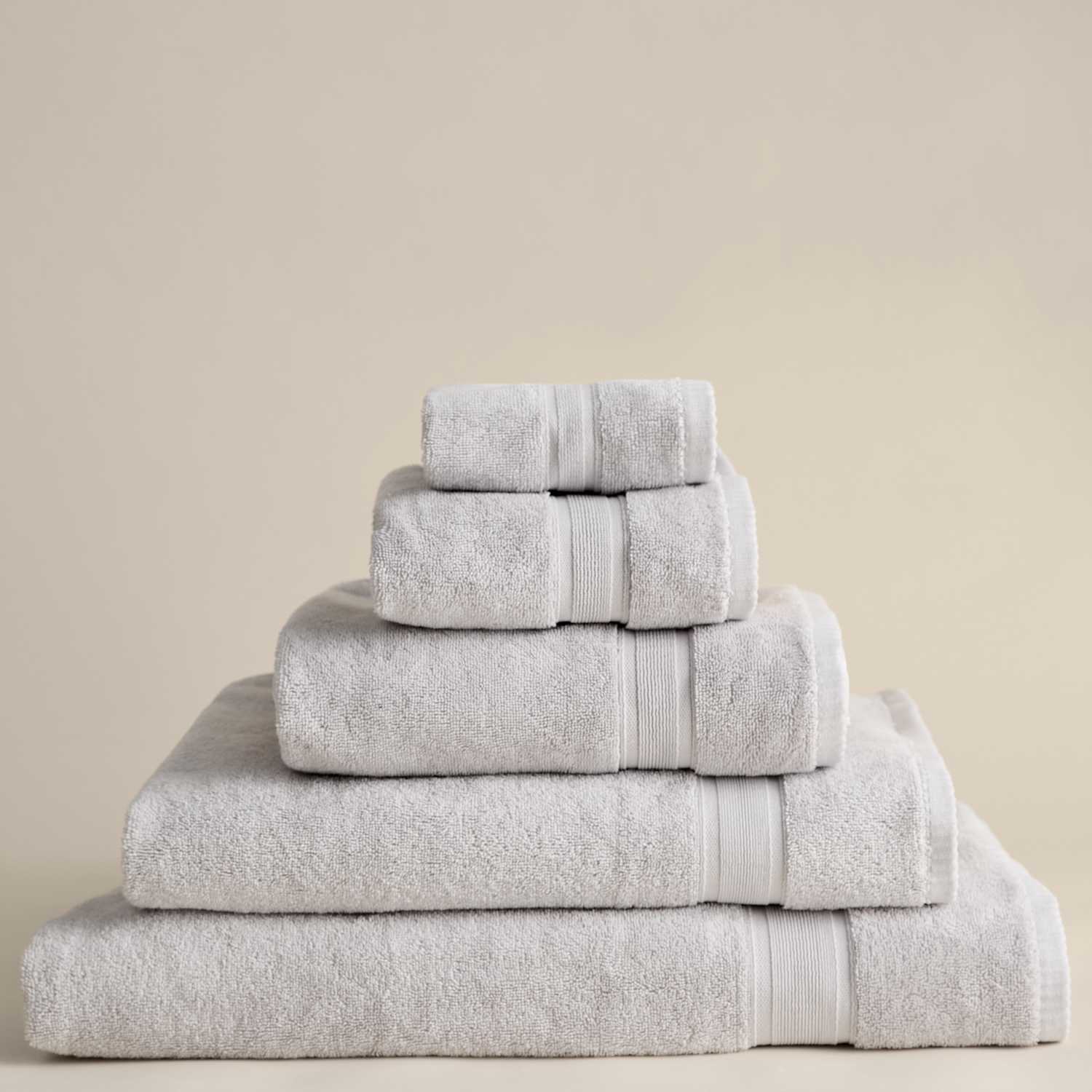 M&S Super Soft Pure Cotton Towel - Hand Towel - Dove