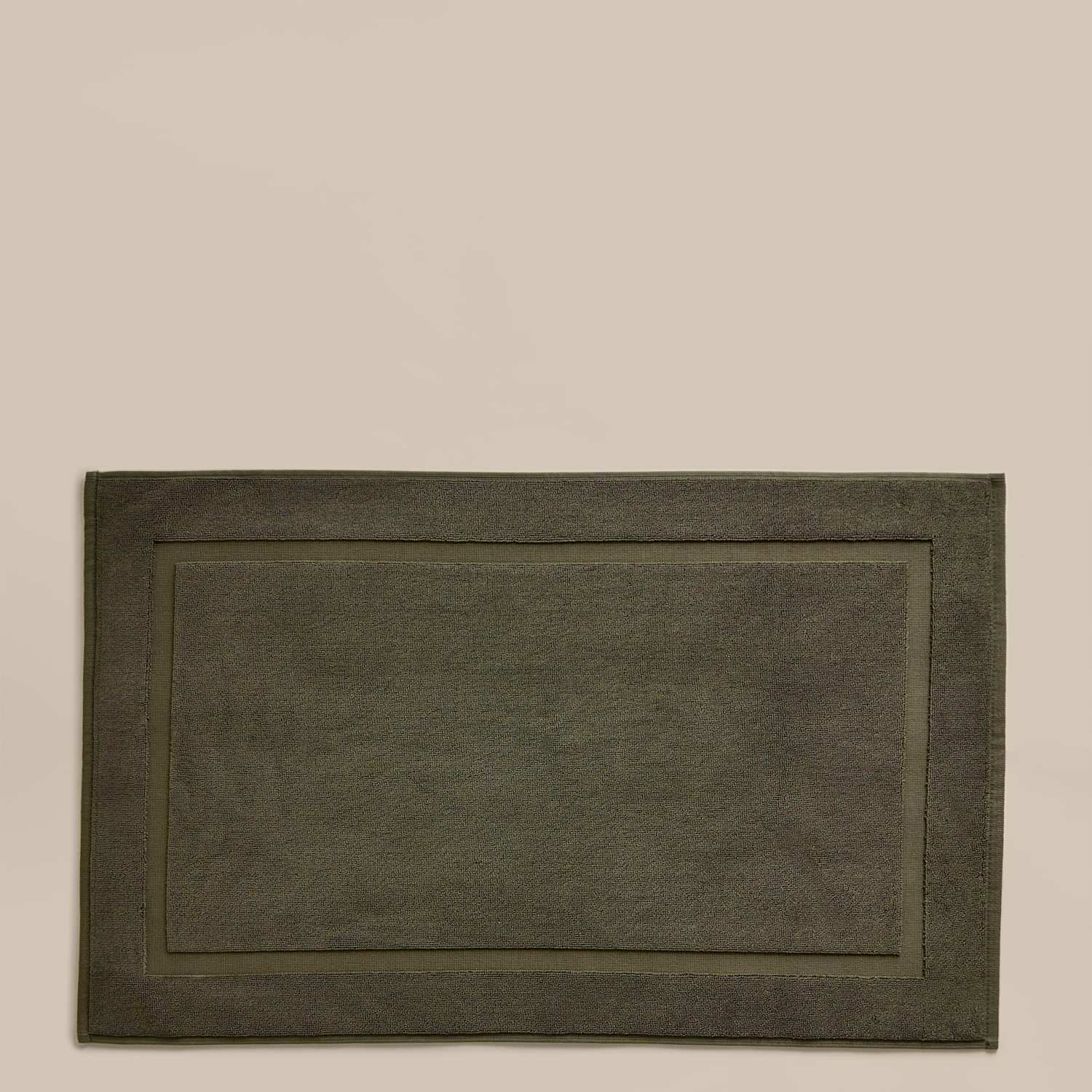 M&S Luxury Egyptian Cotton Bath Mat - Khaki