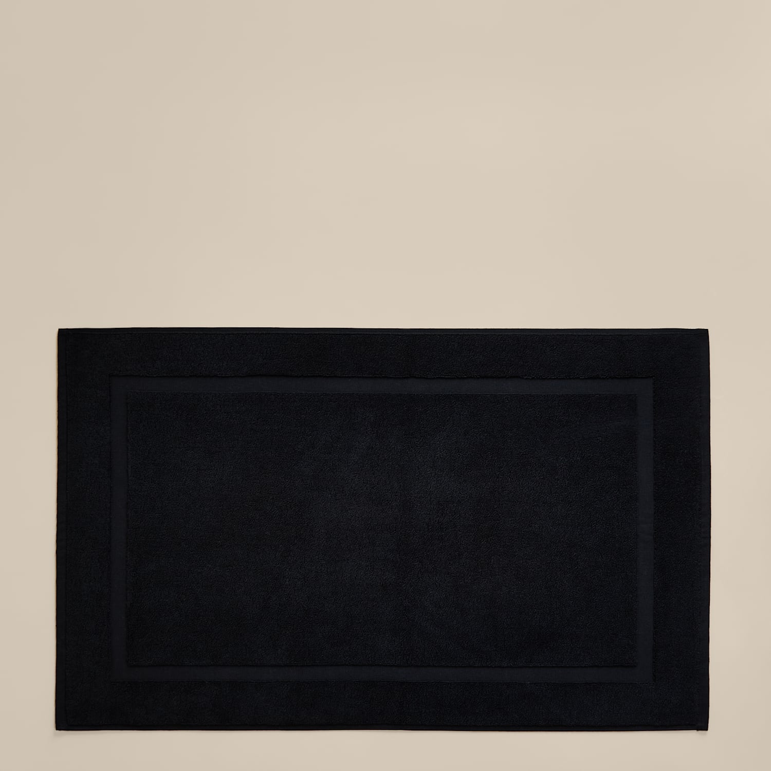 M&S Luxury Egyptian Cotton Bath Mat - Black Mix