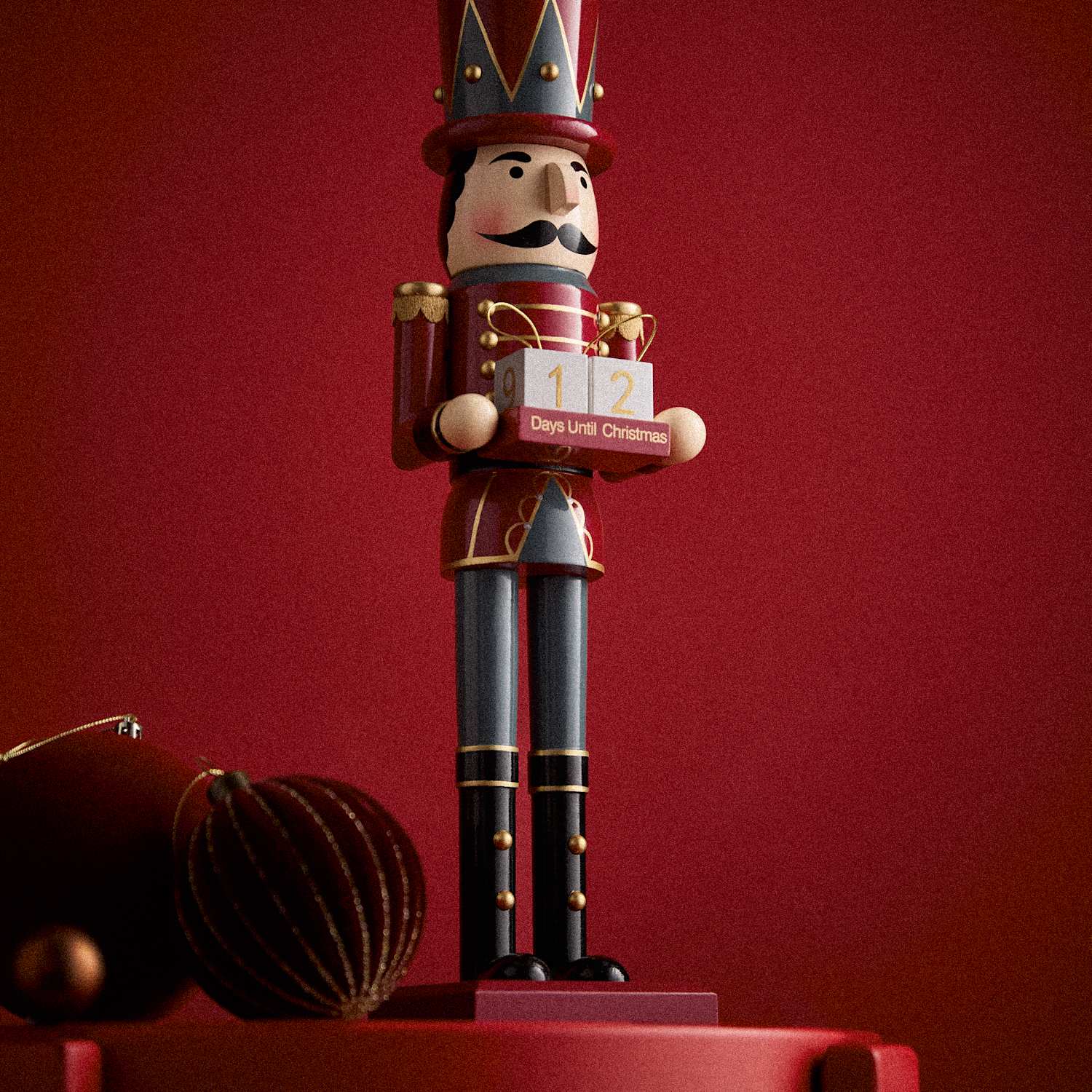 M&S Advent Nutcracker - Red Mix
