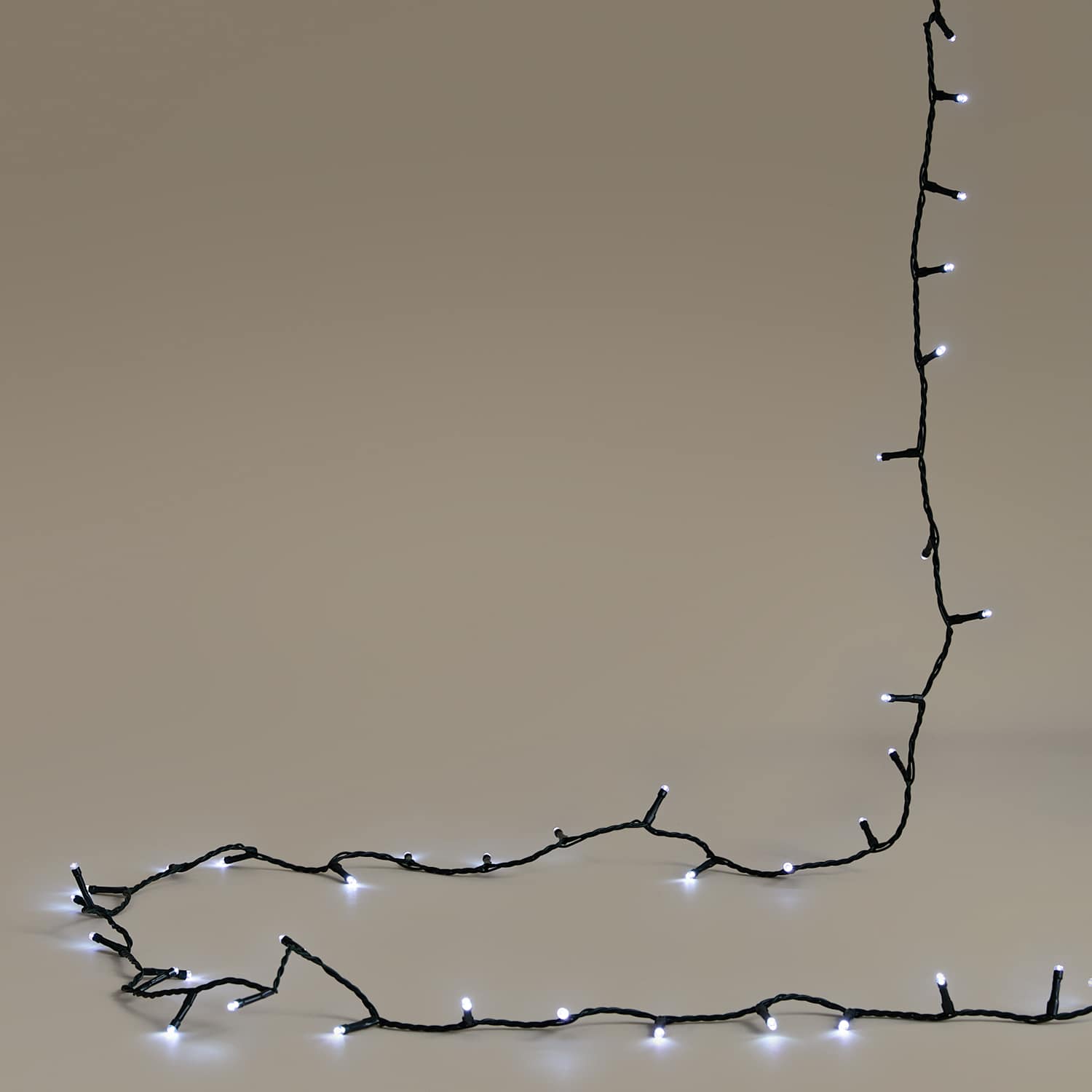 M&S 500 Bright White Mains String Lights