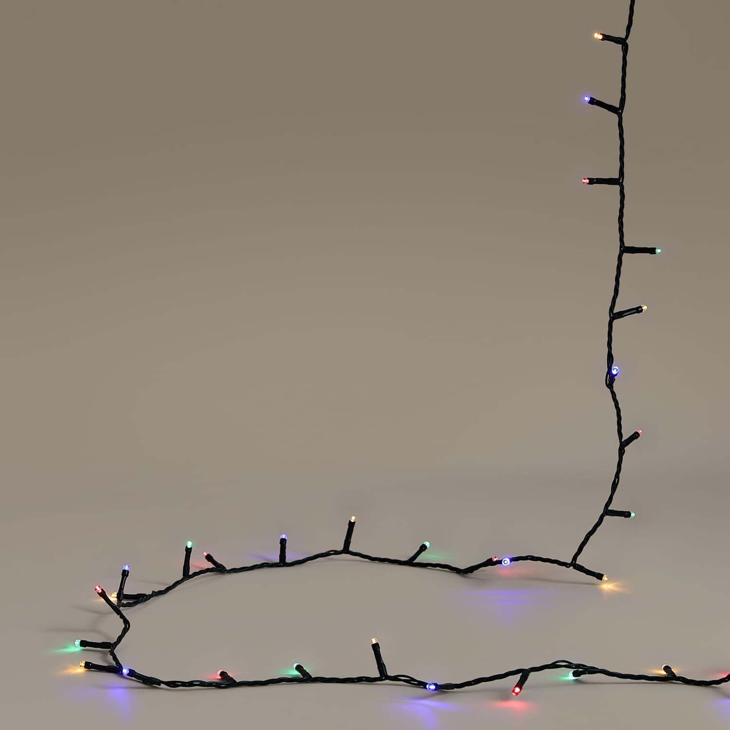 M&S 500 Multicoloured Mains String Lights
