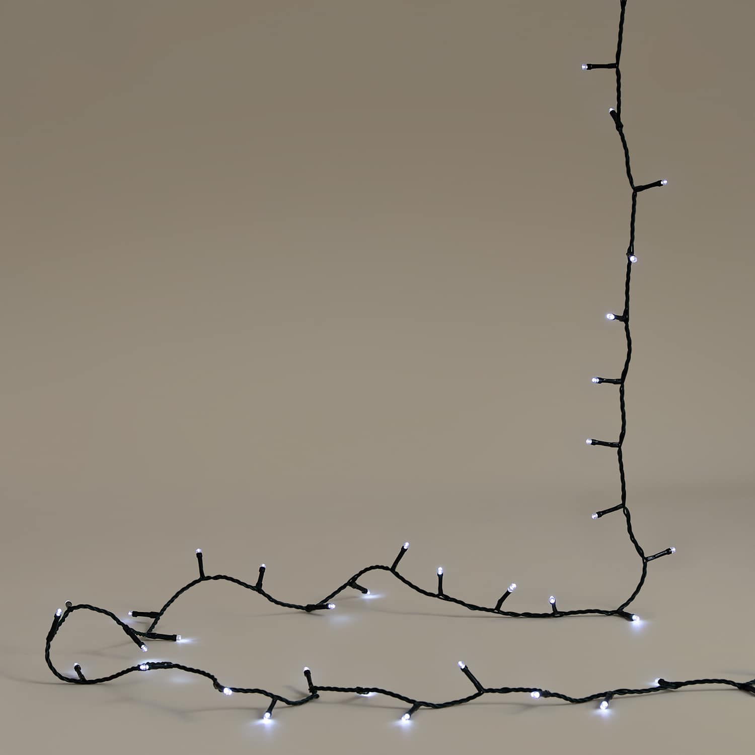 M&S 1000 Bright White Mains String Lights