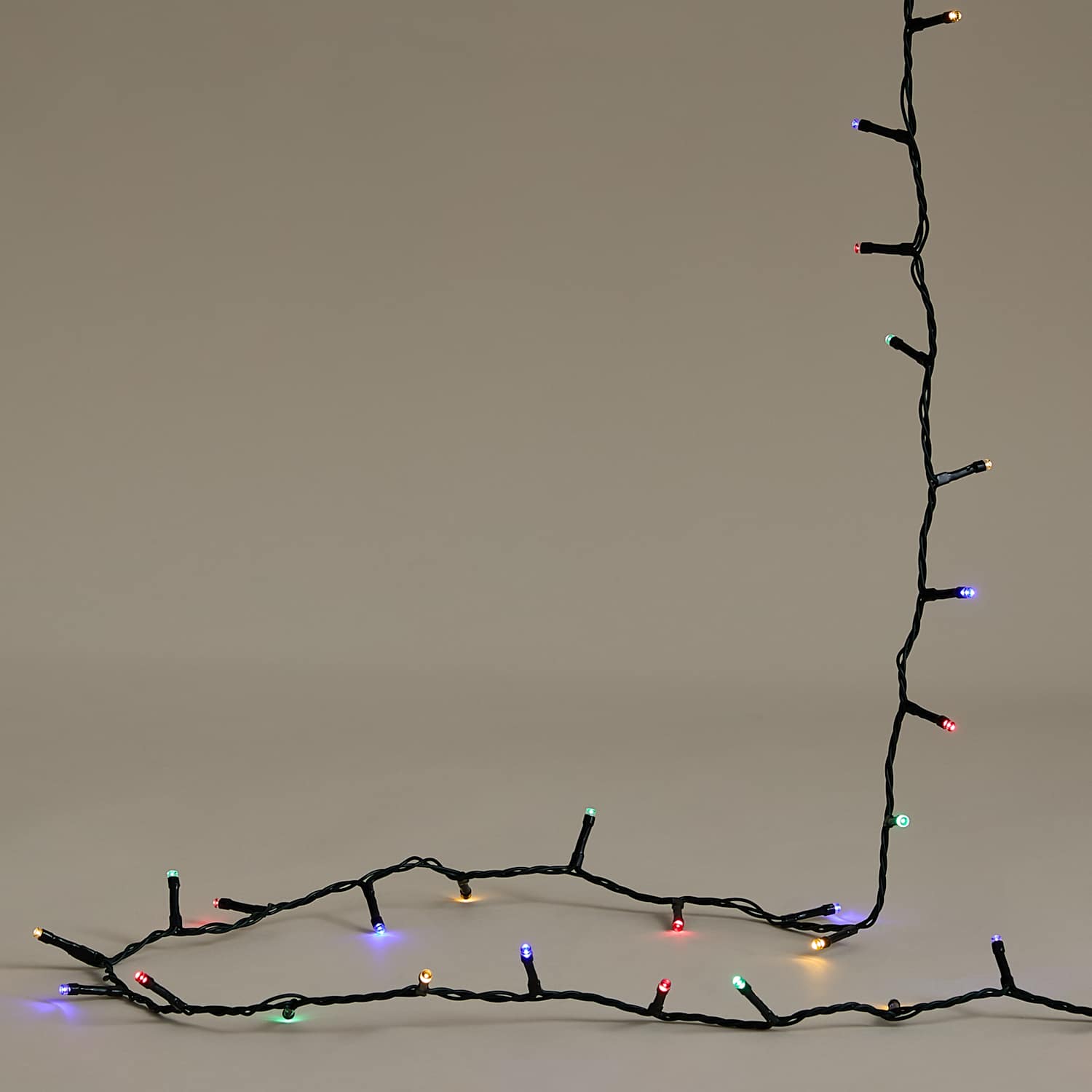 M&S 1000 Multicoloured Mains String Lights