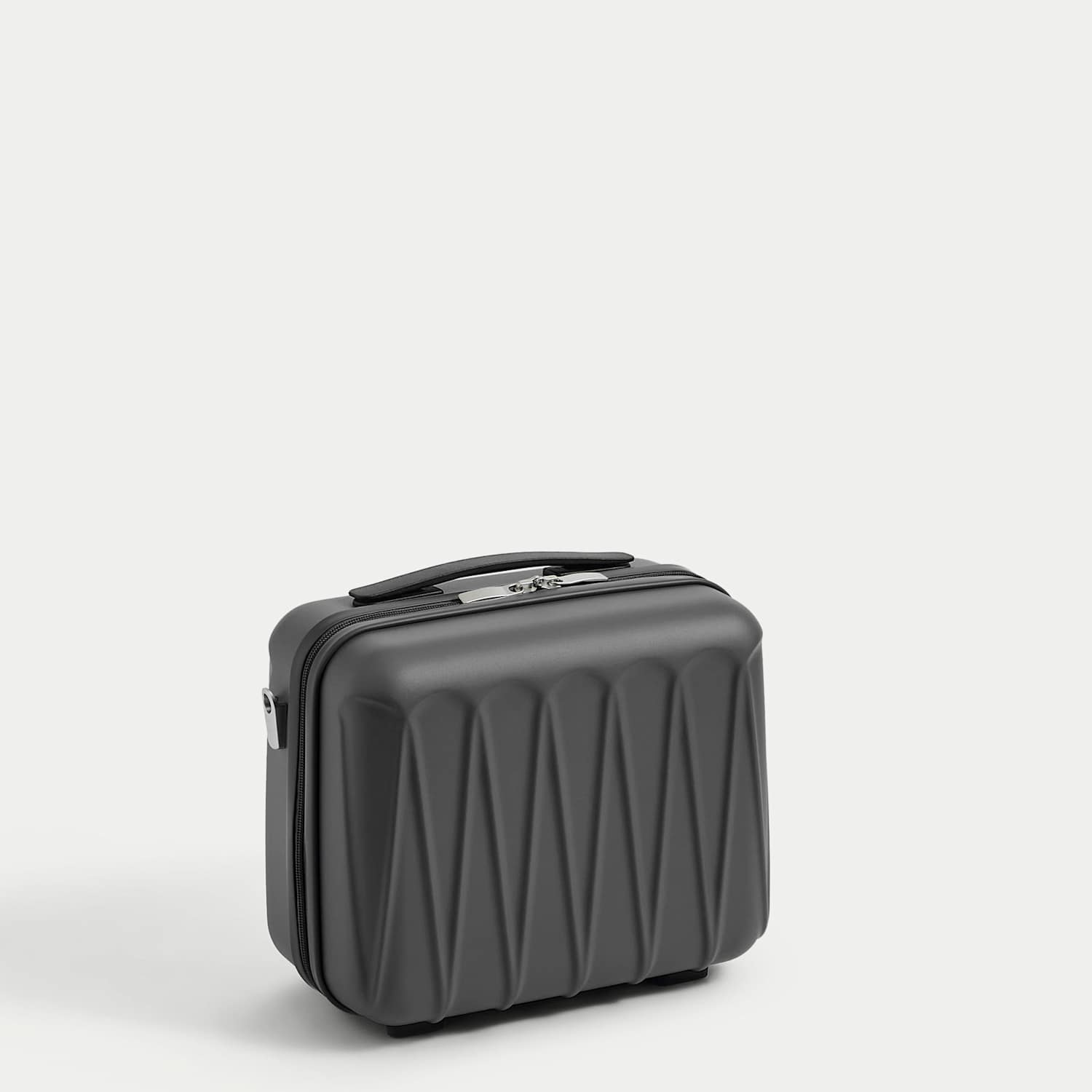 M&S Amalfi Vanity Case - Charcoal