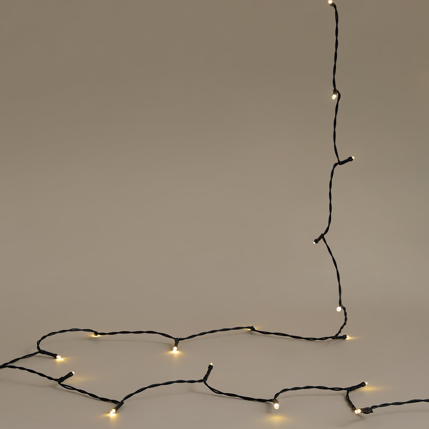 M&S 100 LED Warm White Battery String Lights