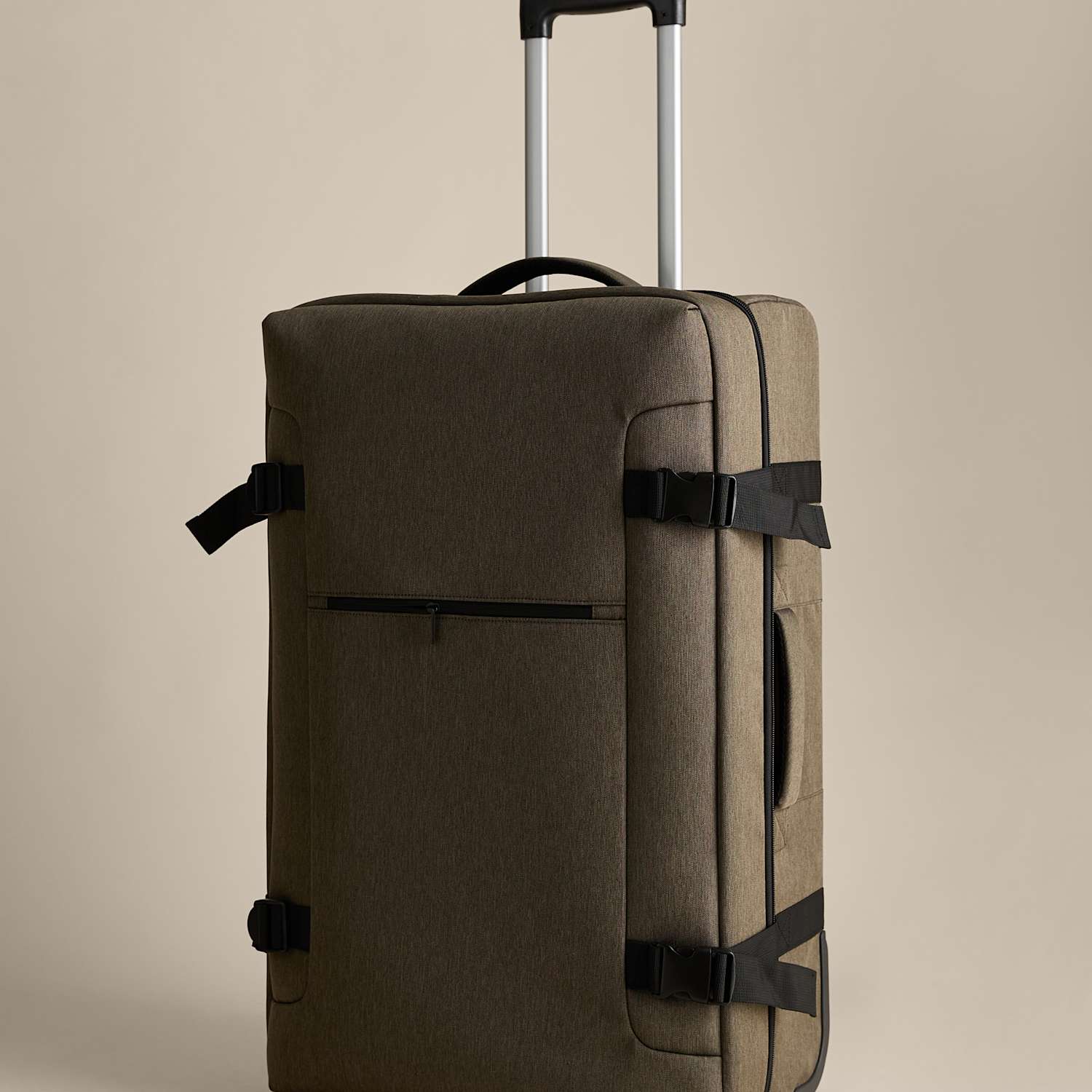 M&S Banff Adventure 2 Wheel Soft Large Suitcase - Khaki