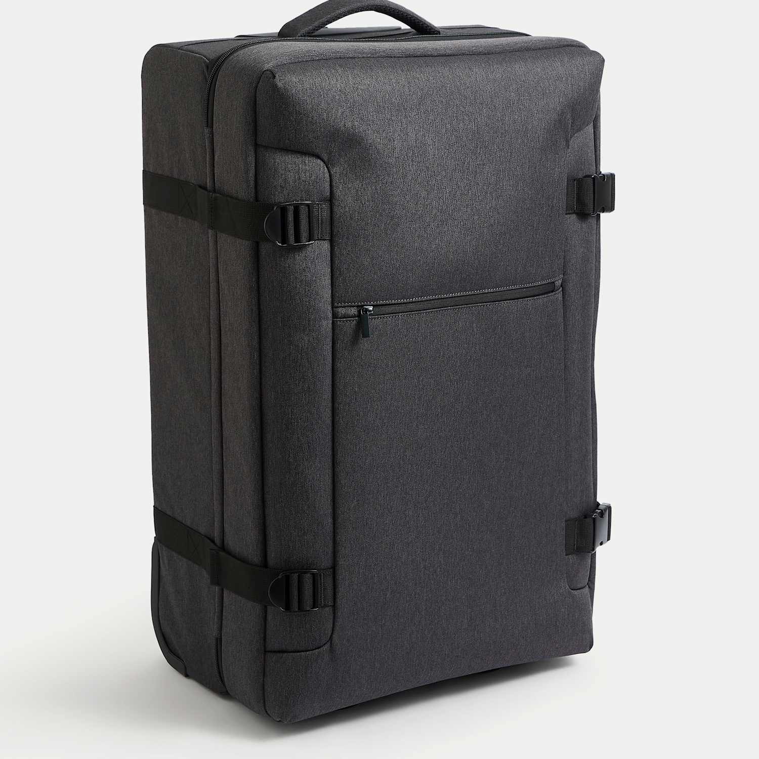 M&S Banff Adventure 2 Wheel Soft Large Suitcase - Grey