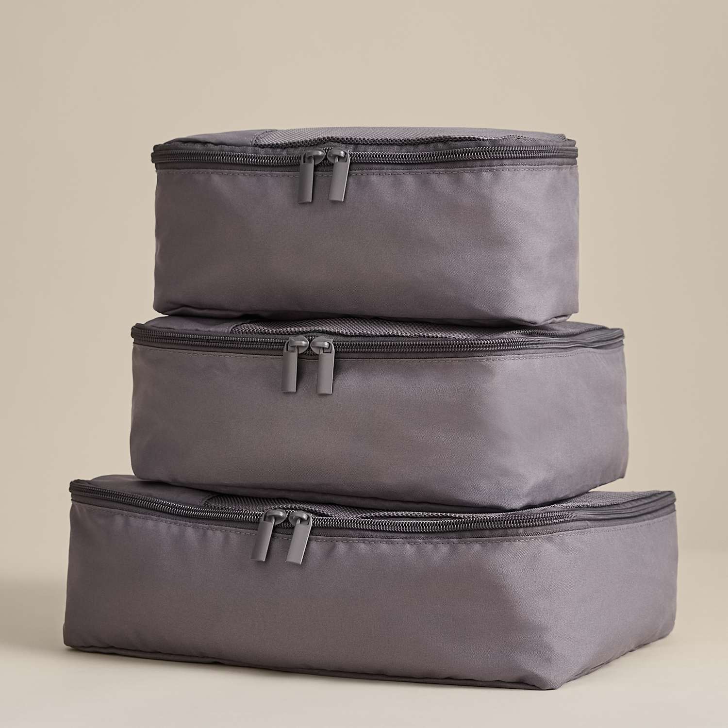M&S Set of 3 Packing Cubes - Charcoal