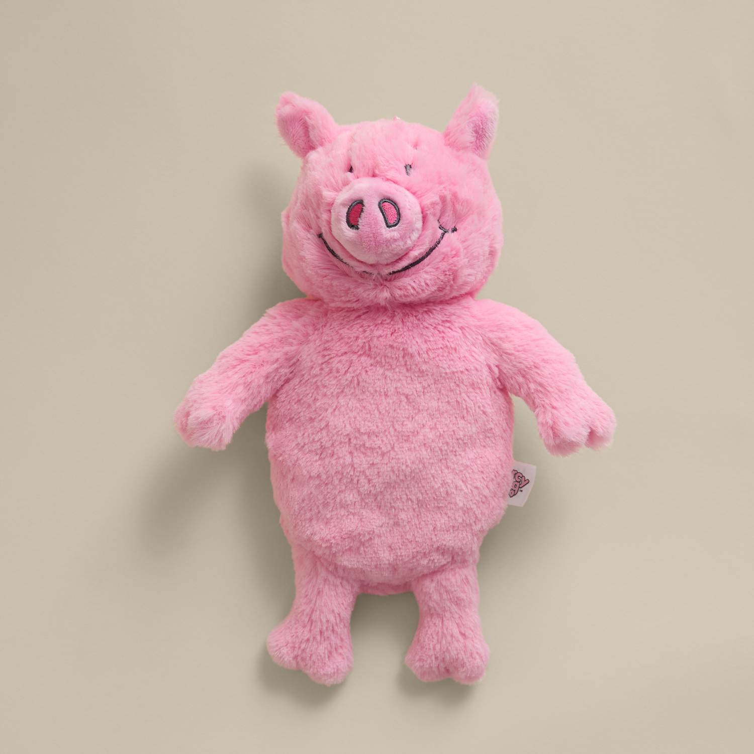 Percy Pig Fluffy Microwave Hottie - Pink