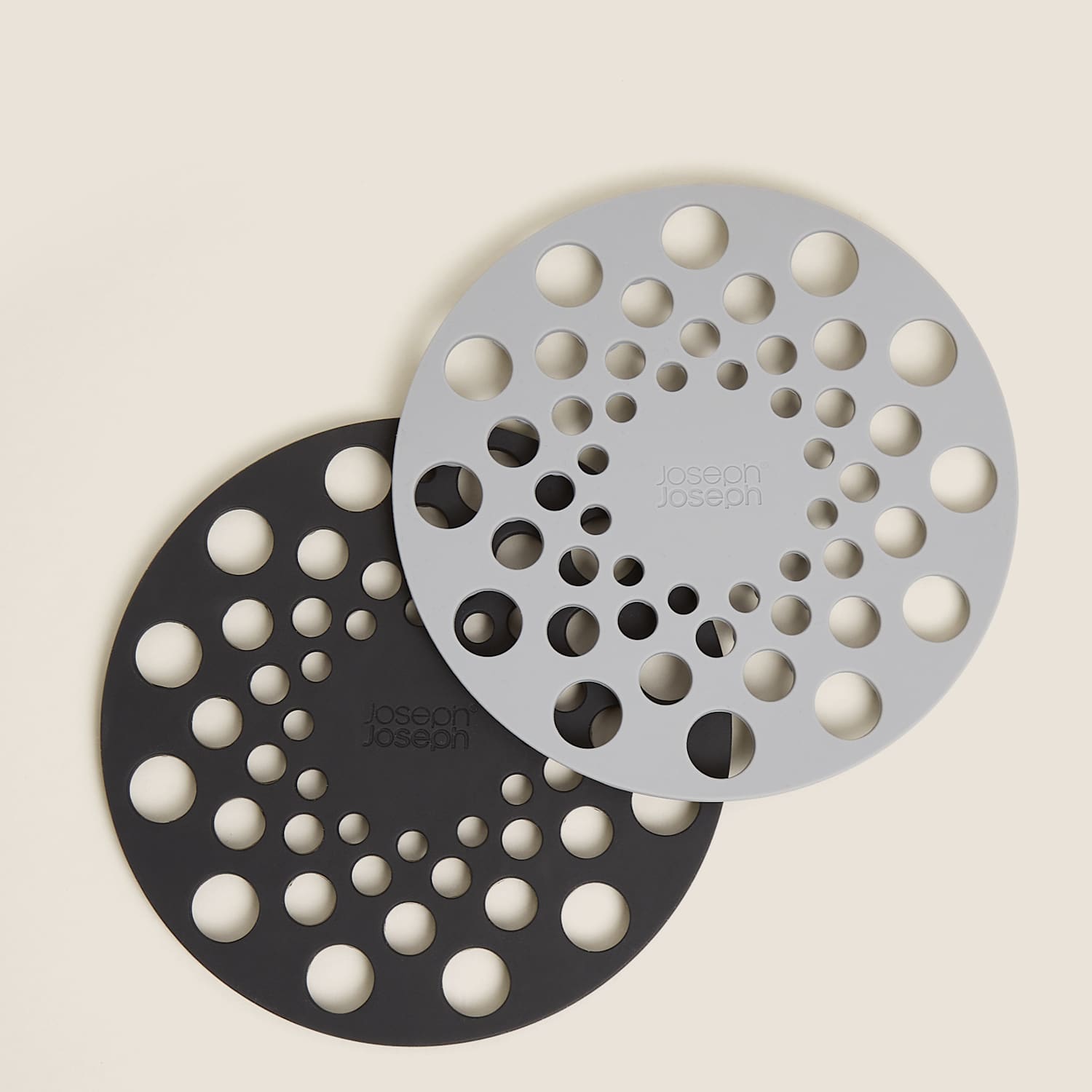 Joseph Joseph Men's Set of 2 Spot-On Silicone Trivets - Grey - Available at M&S