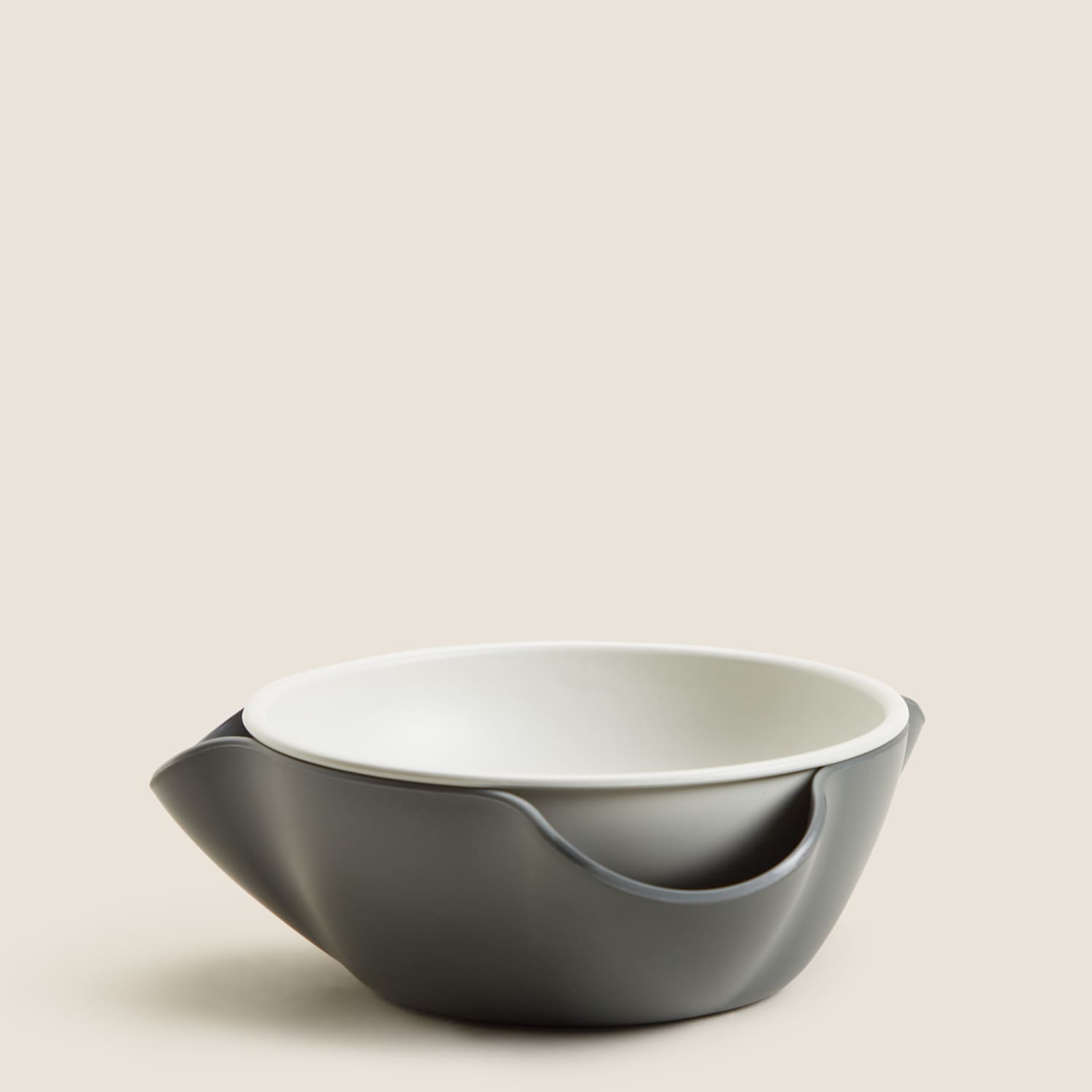 Joseph Joseph Men's Double-Dish Serving Bowl - Grey - Available at M&S