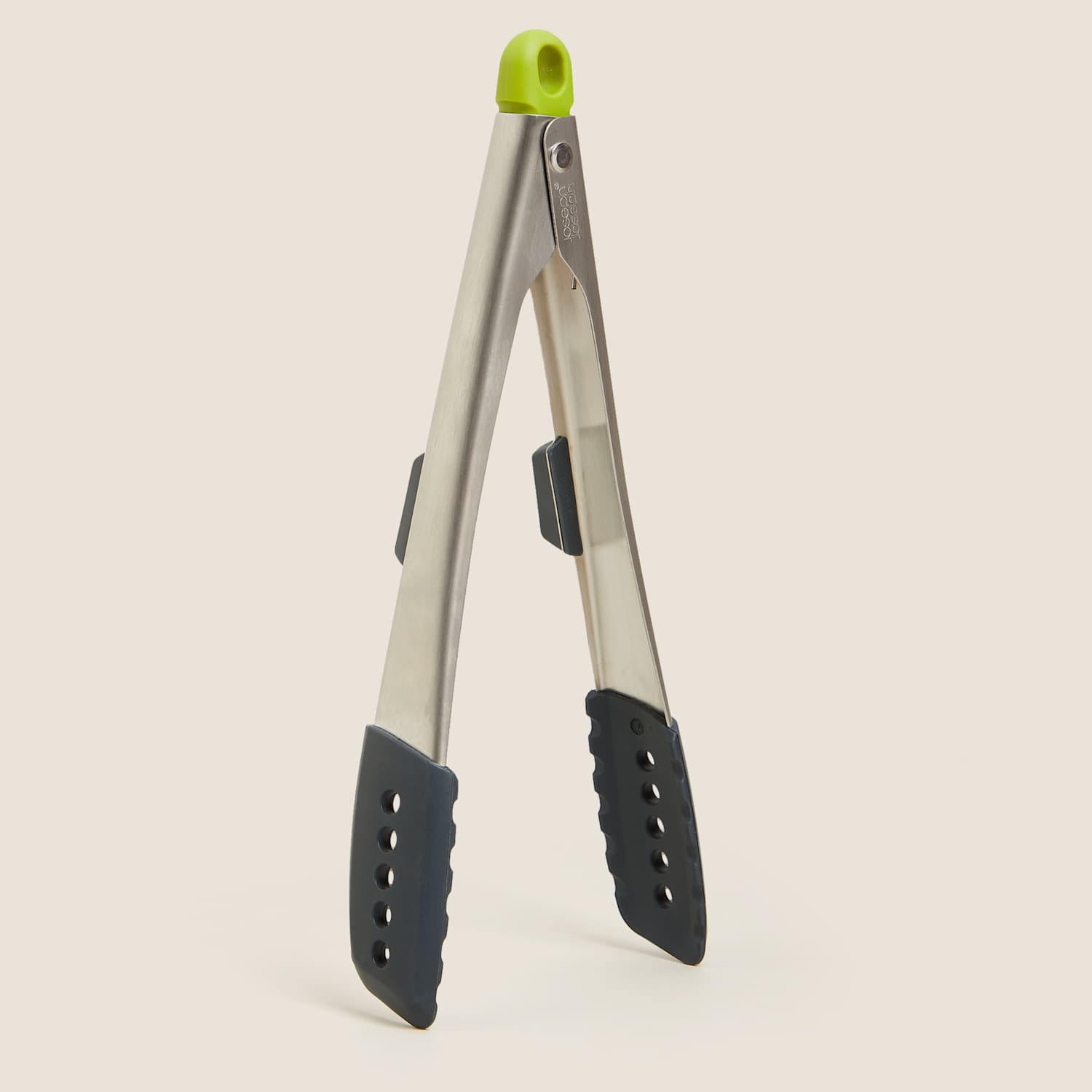 Joseph Joseph Men's Elevate Silicone Steel Tongs - Silver - Available at M&S