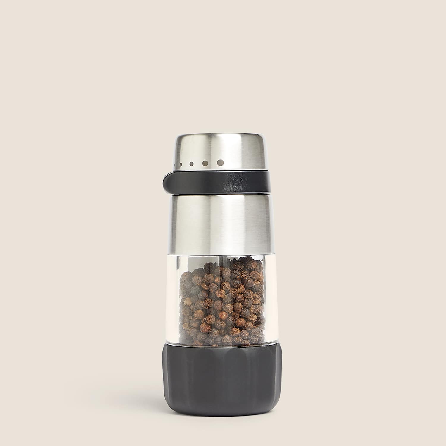Oxo Men's Good Grips Pepper Mill - Silver Mix - Available at M&S