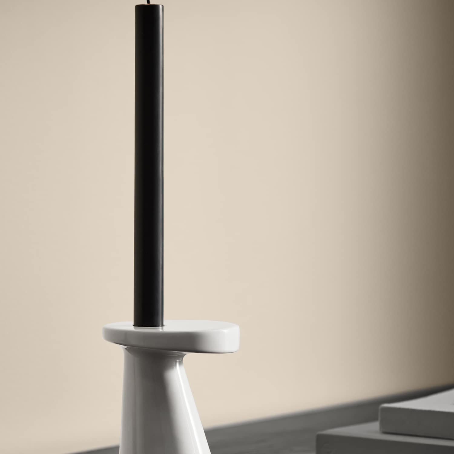 M&S X Kelly Hoppen Set of 4 Dinner Candles - Black