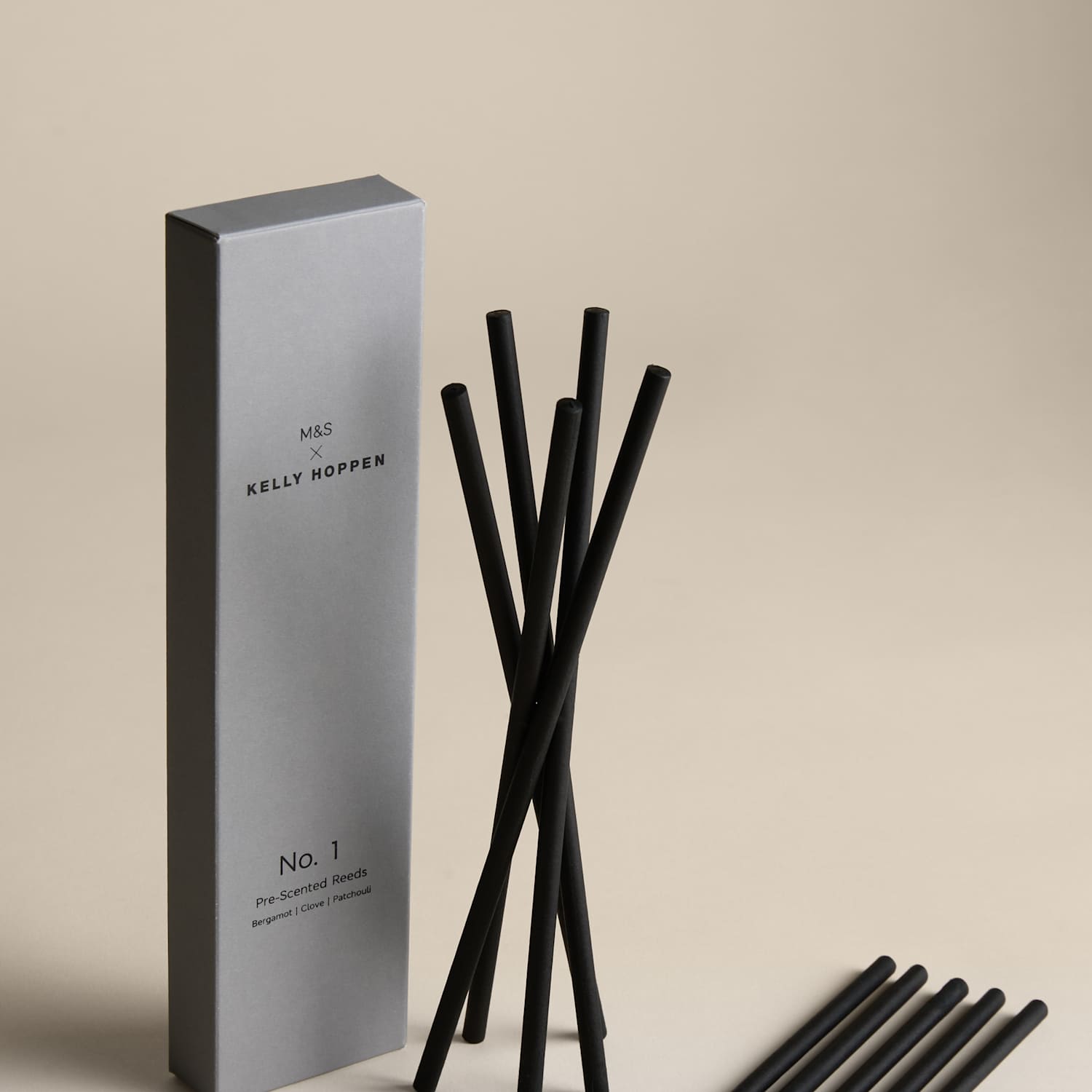 M&S X Kelly Hoppen No. 1 Fragrance Pre-Scented Reeds - Multi