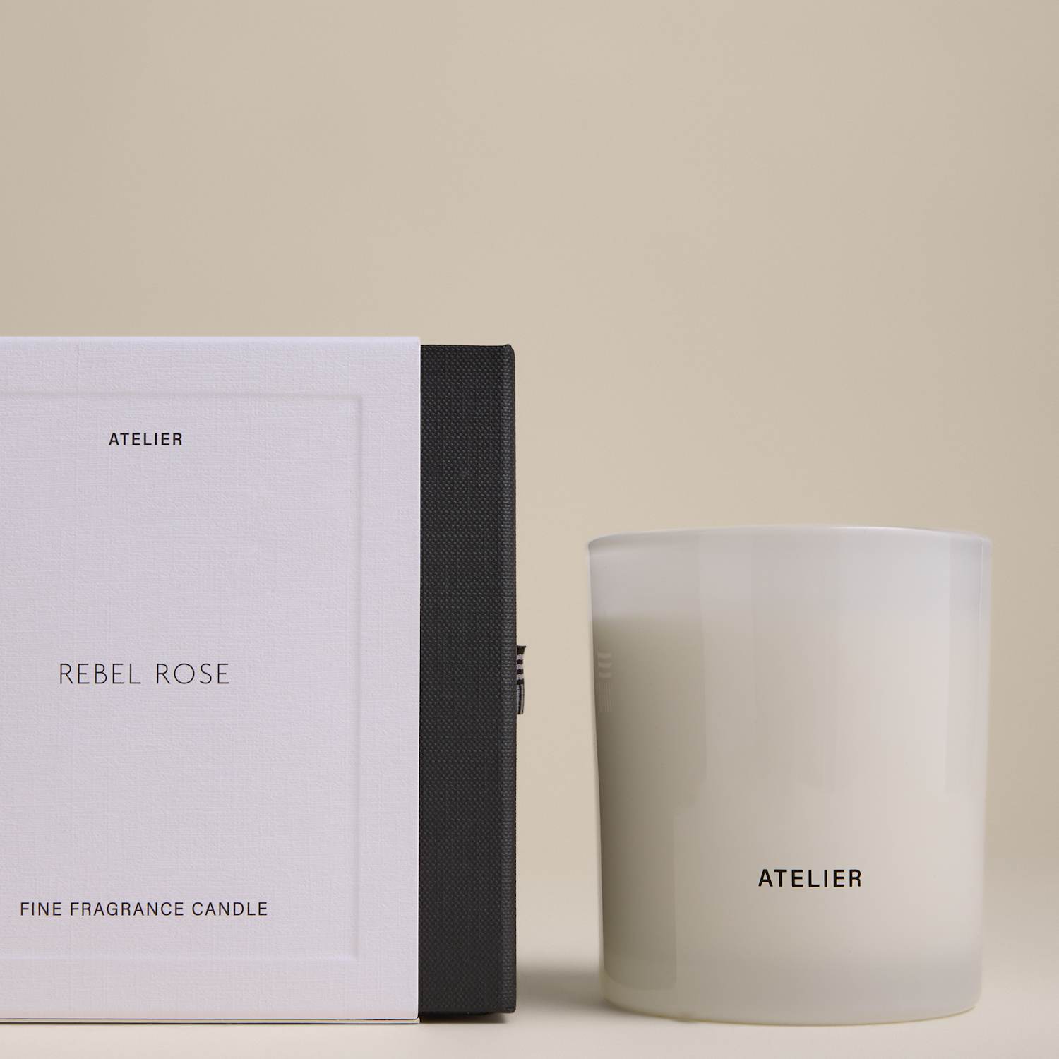 Atelier Rebel Rose Scented Candle - Black Mix - Available at M&S