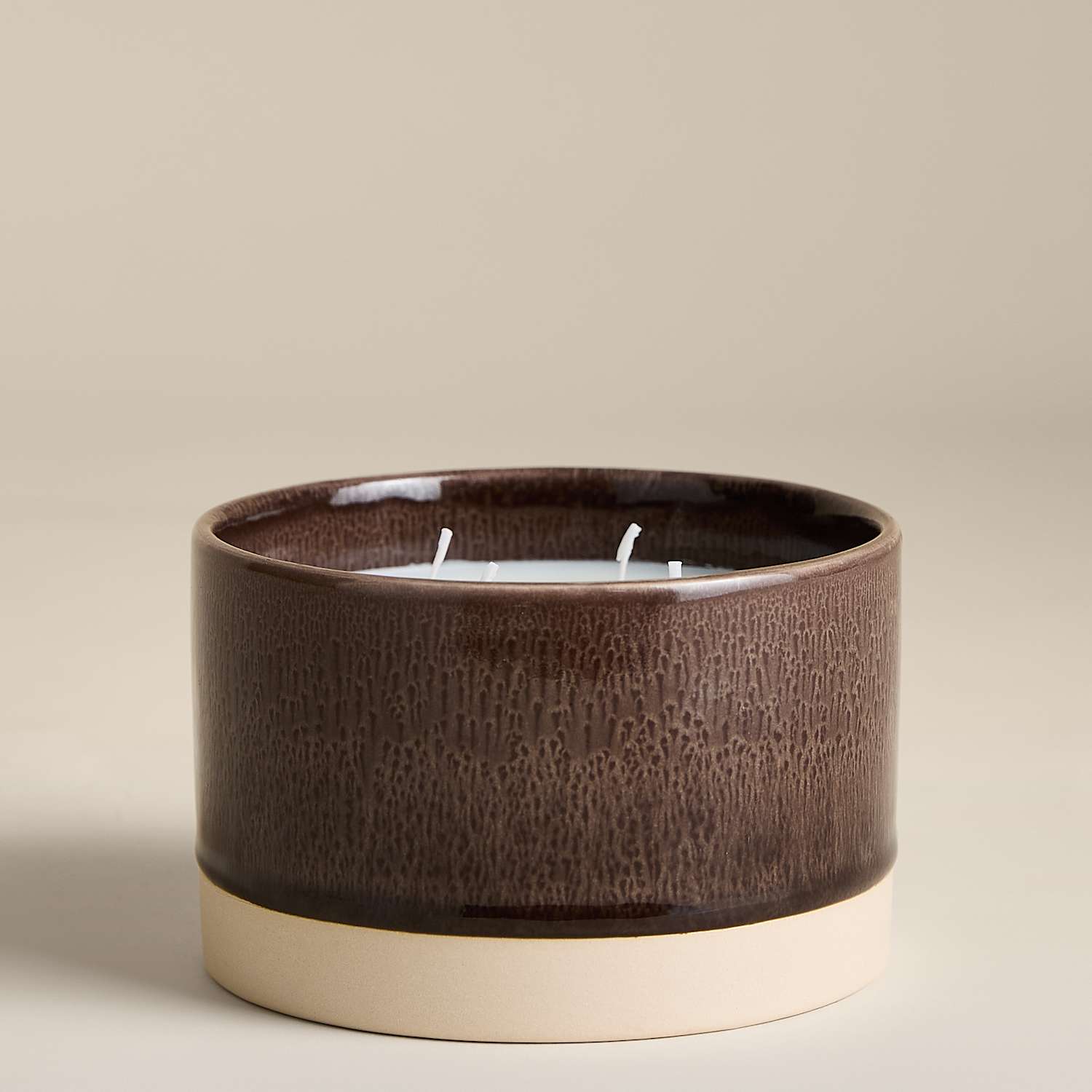 Scentiments Autumn Walk 4 Wick Candle - Dark Brown - Available at M&S