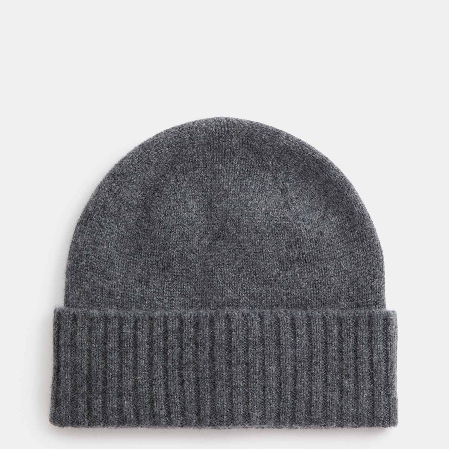 M&S Women's Pure Cashmere Beanie Hat - Charcoal