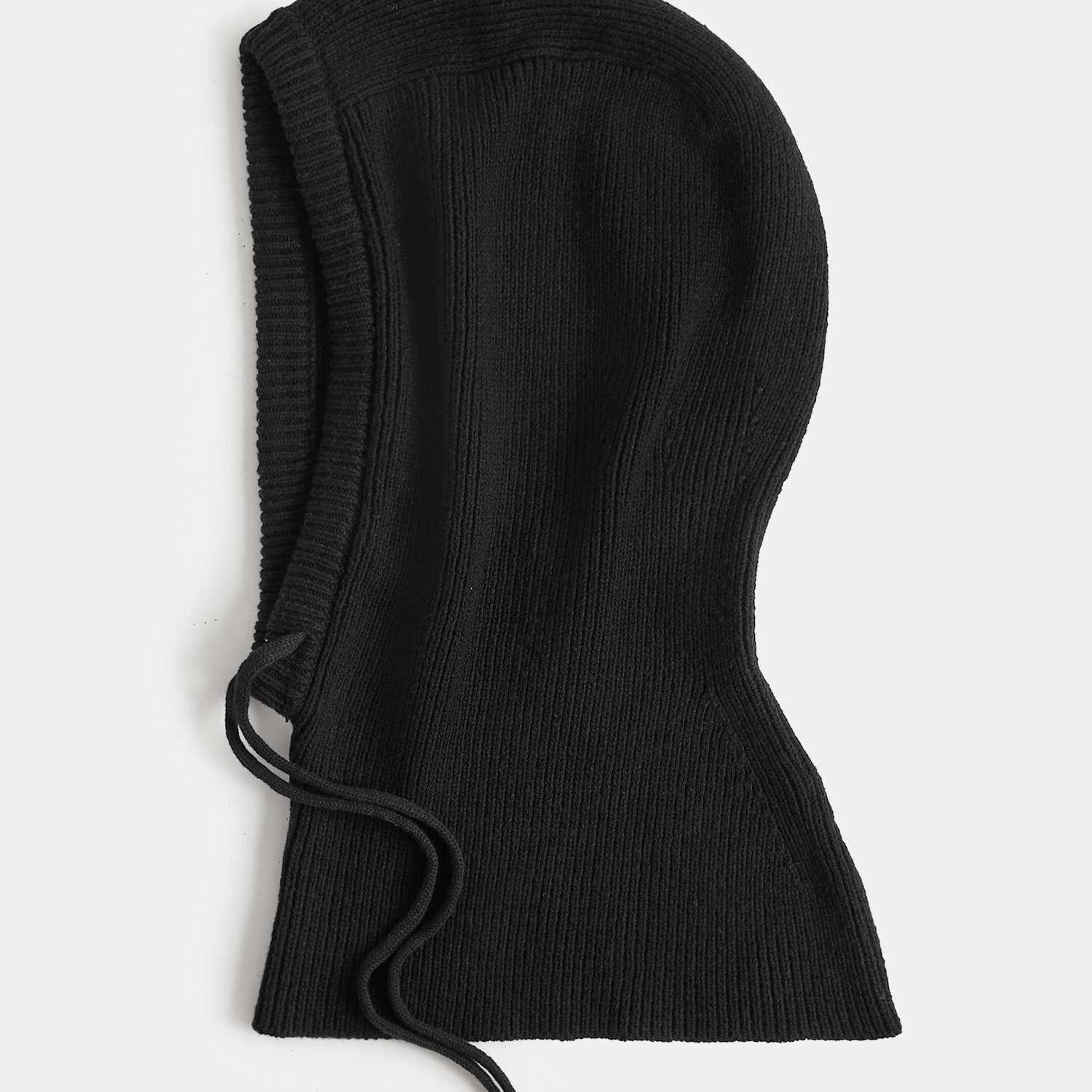 M&S Women's Knitted Balaclava with Wool - Black