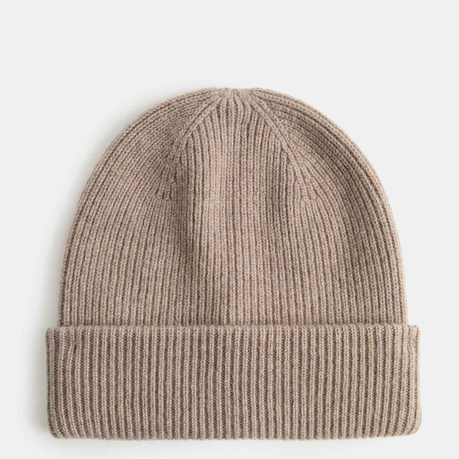 M&S Women's Wool Rich Beanie with Cashmere - Taupe