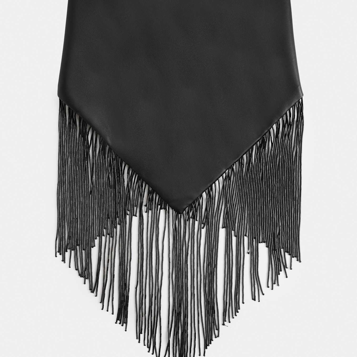M&S Women's Tassel Neckerchief - Black