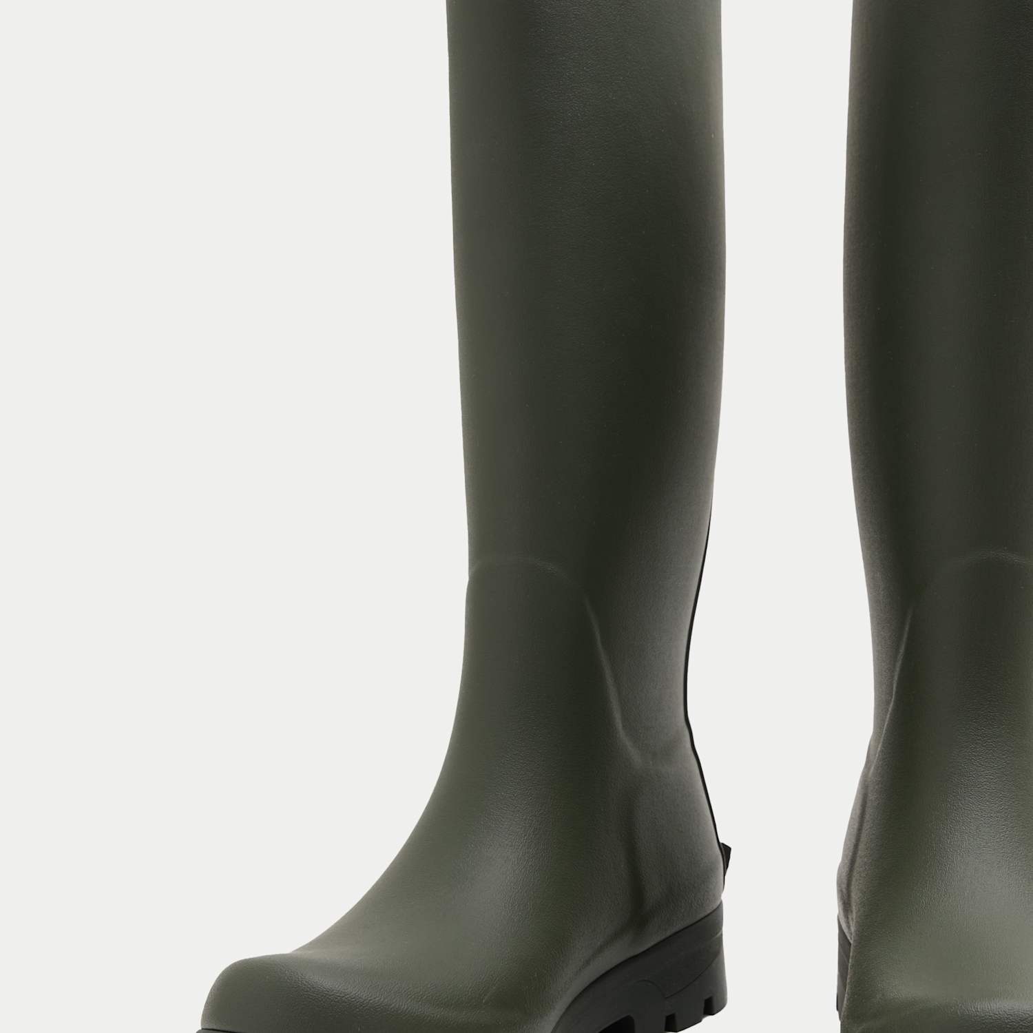 M&S Women's Knee High Wellies - 5 - Khaki