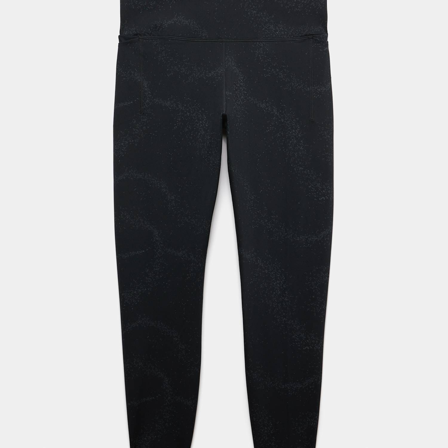 Goodmove Women's Go Move Printed Reflective High Waisted Gym Leggings - 20 - Black Mix