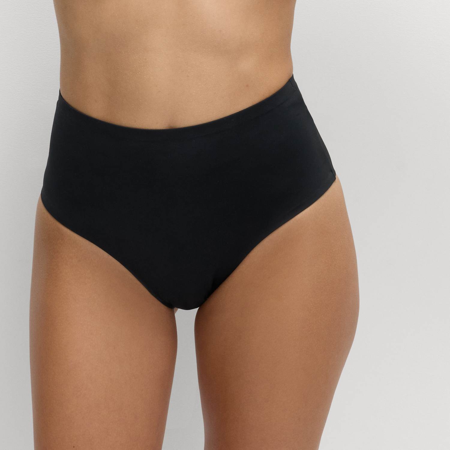 M&S Women's Sculpt High Waisted Bikini Bottoms - 20 - Black