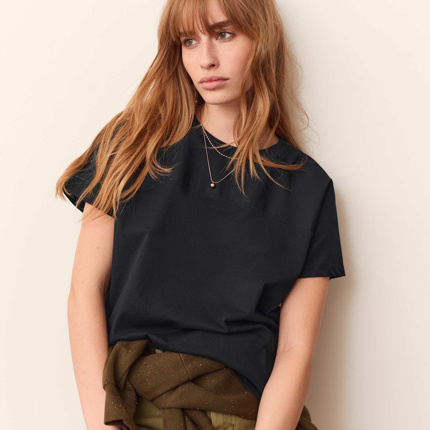 Per Una Women's Pure Cotton T-Shirt - 24 - Black