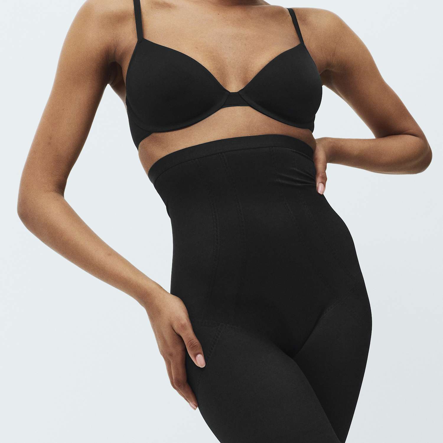 M&S Women's Magicwear Waist Cincher & Thigh Slimmer - 20 - Black