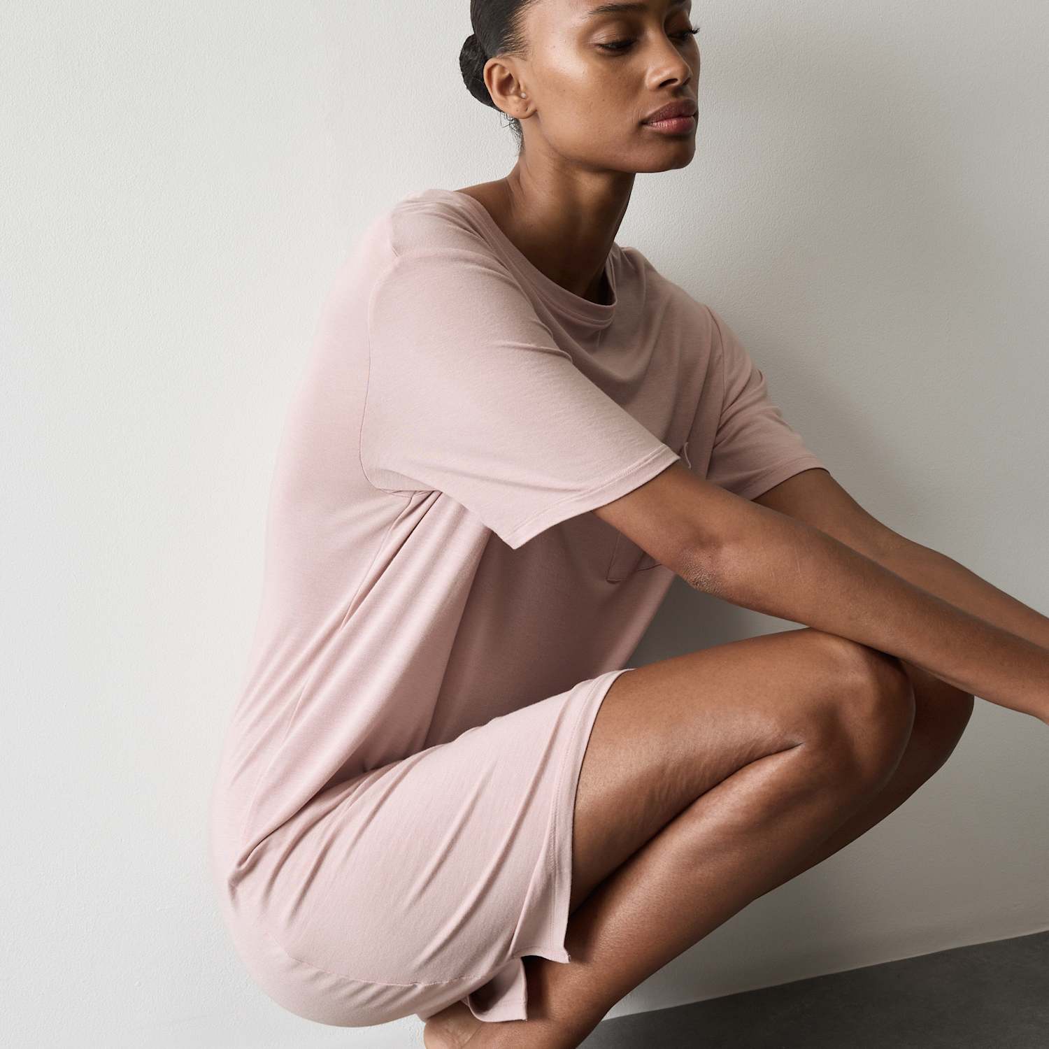 Autograph Women's Modal Rich Mini Nightdress - Small - Mallow
