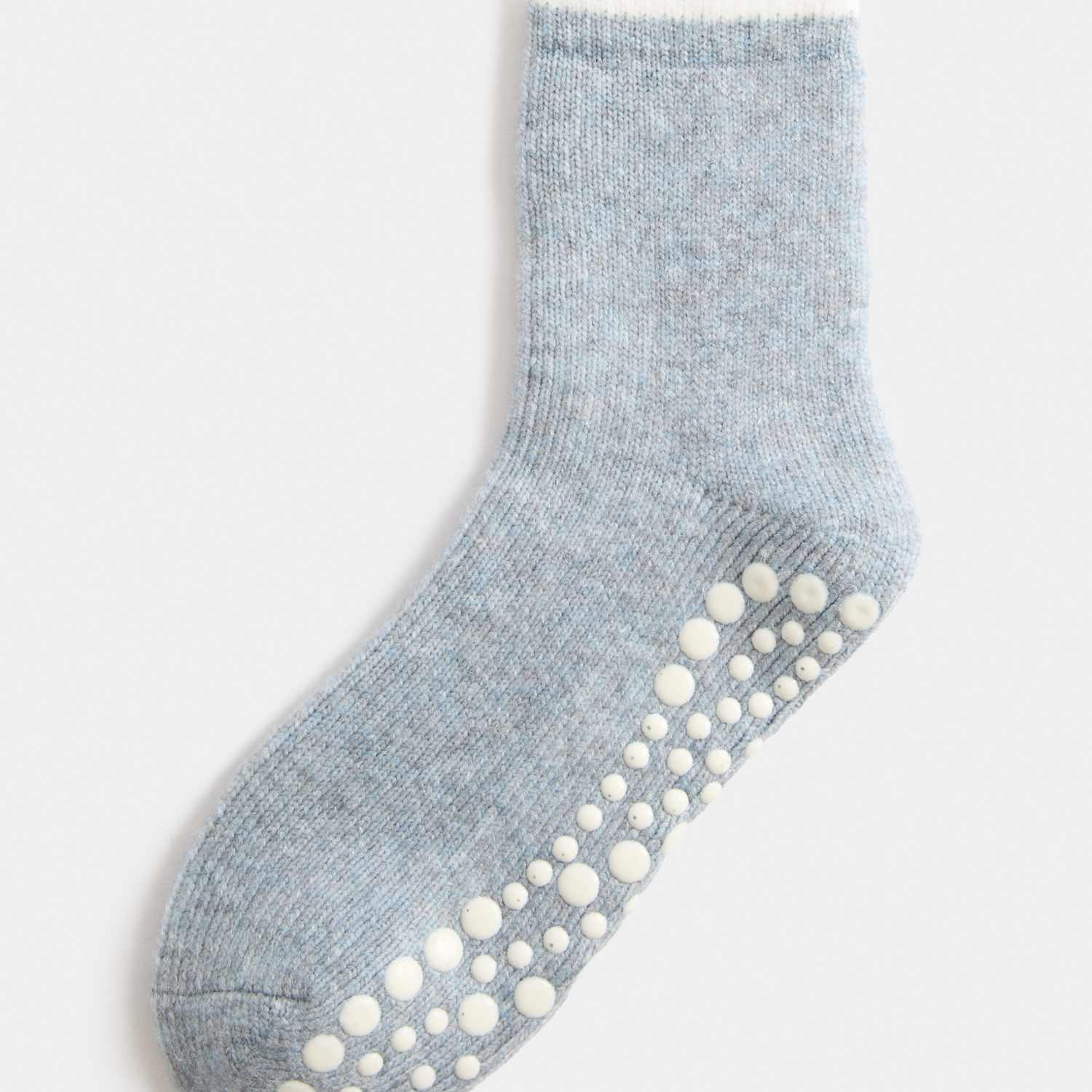 M&S Women's Slipper Socks - Blue Mix