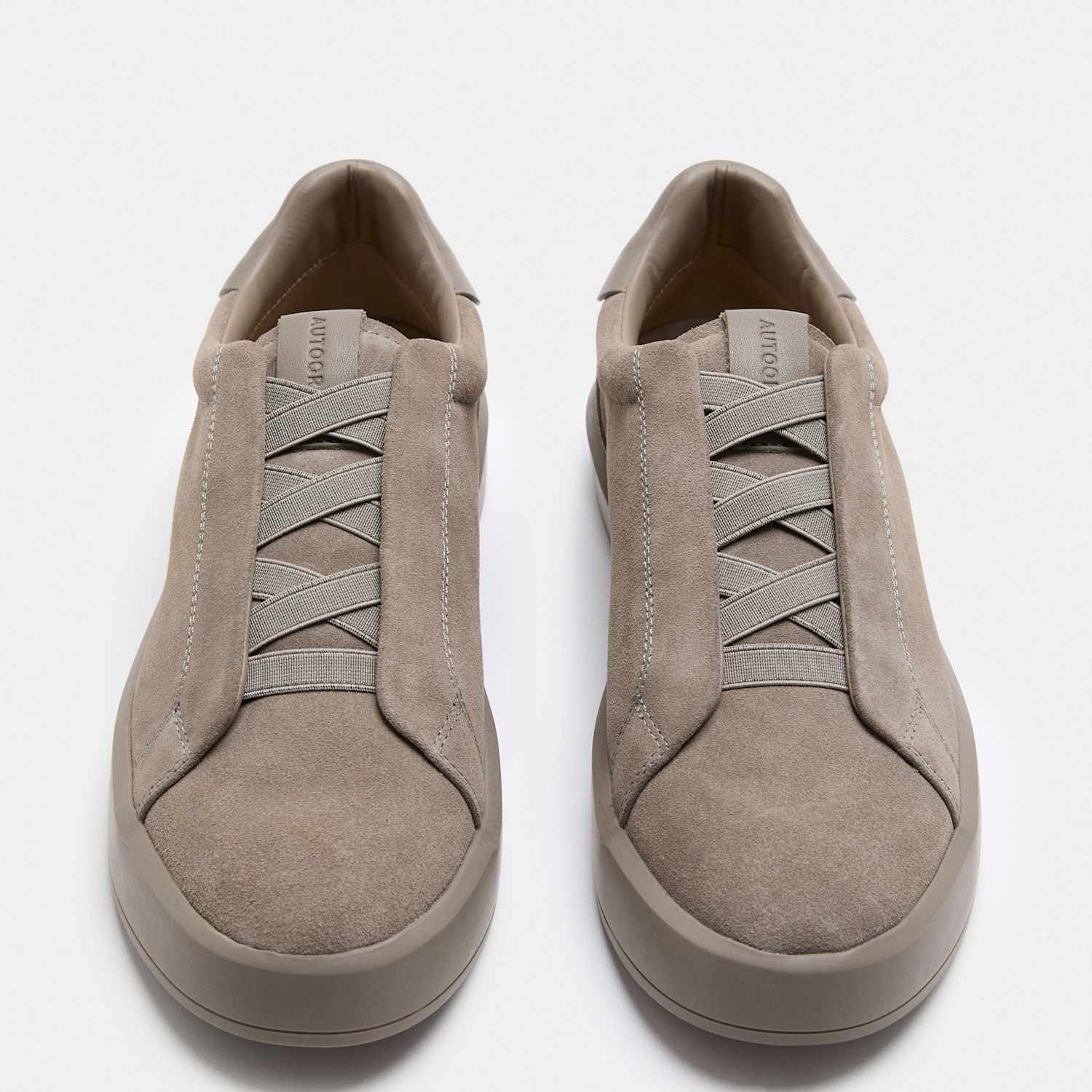 Autograph Men's Performance Suede Trainers - 6 - Light Brown