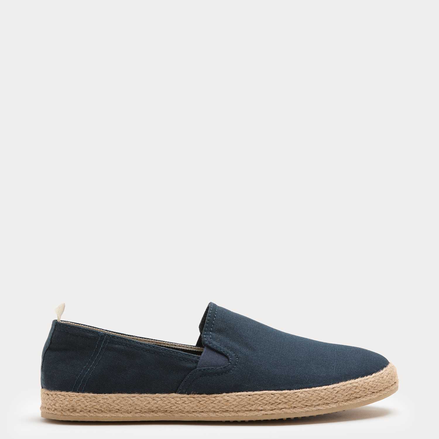 M&S Men's Canvas Espadrilles - 6 - Navy