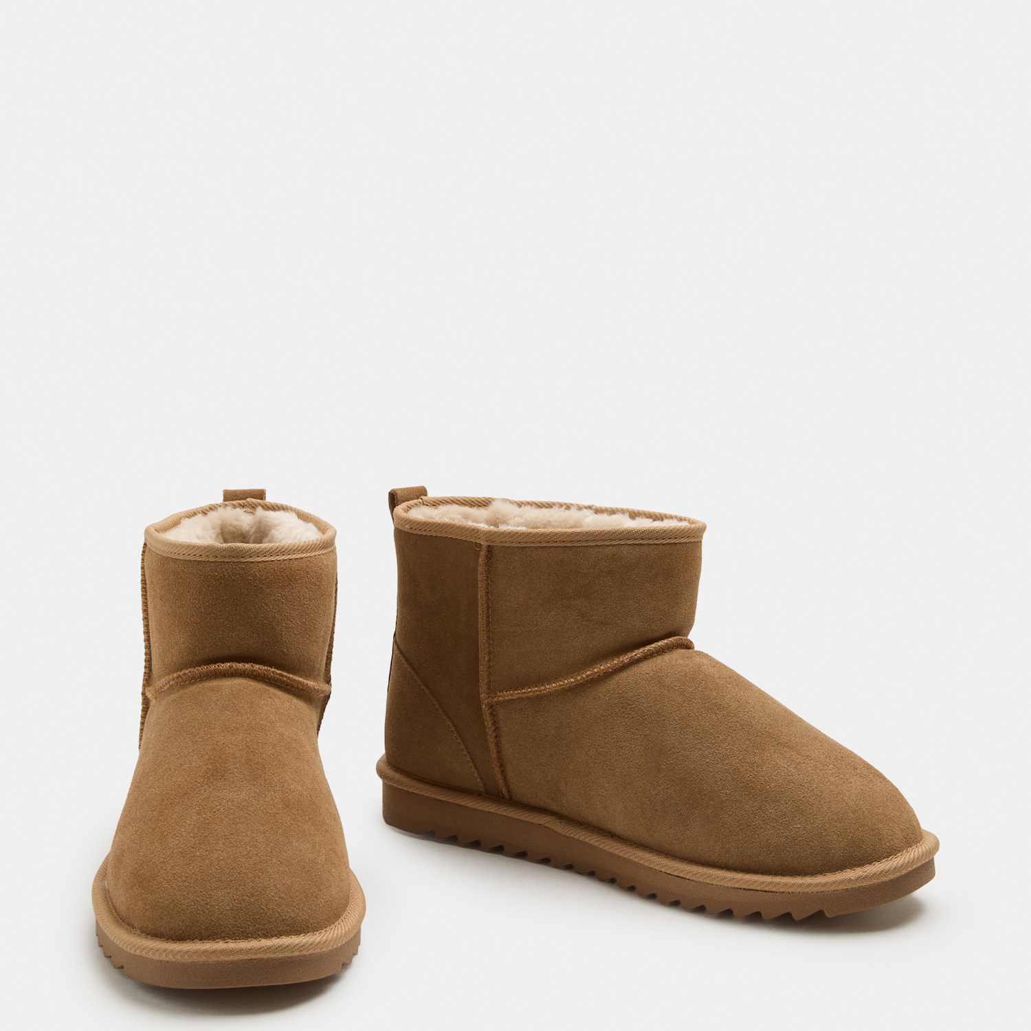 Autograph Men's Suede Slipper Boots with Freshfeet - 12 - Tan