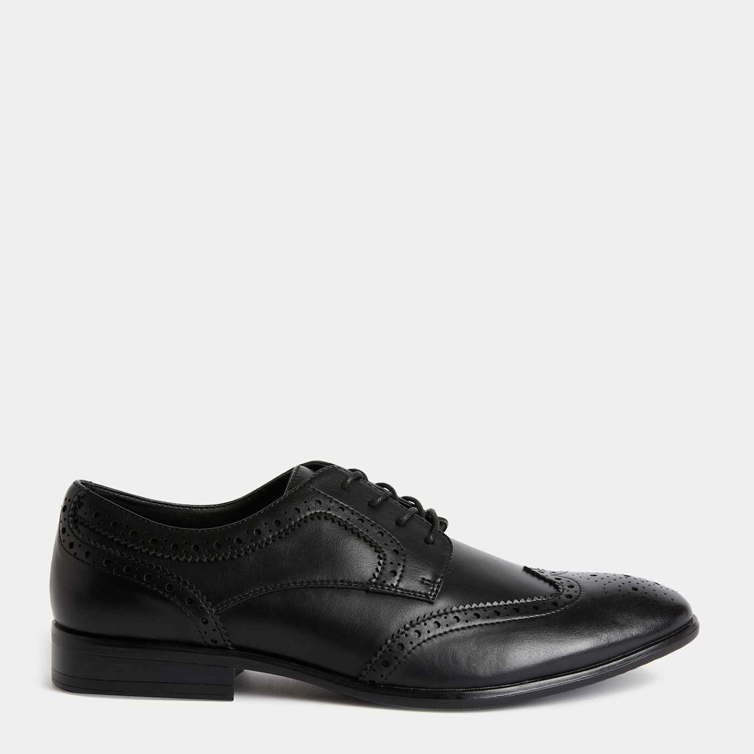 M&S Men's Brogues - 6 - Black