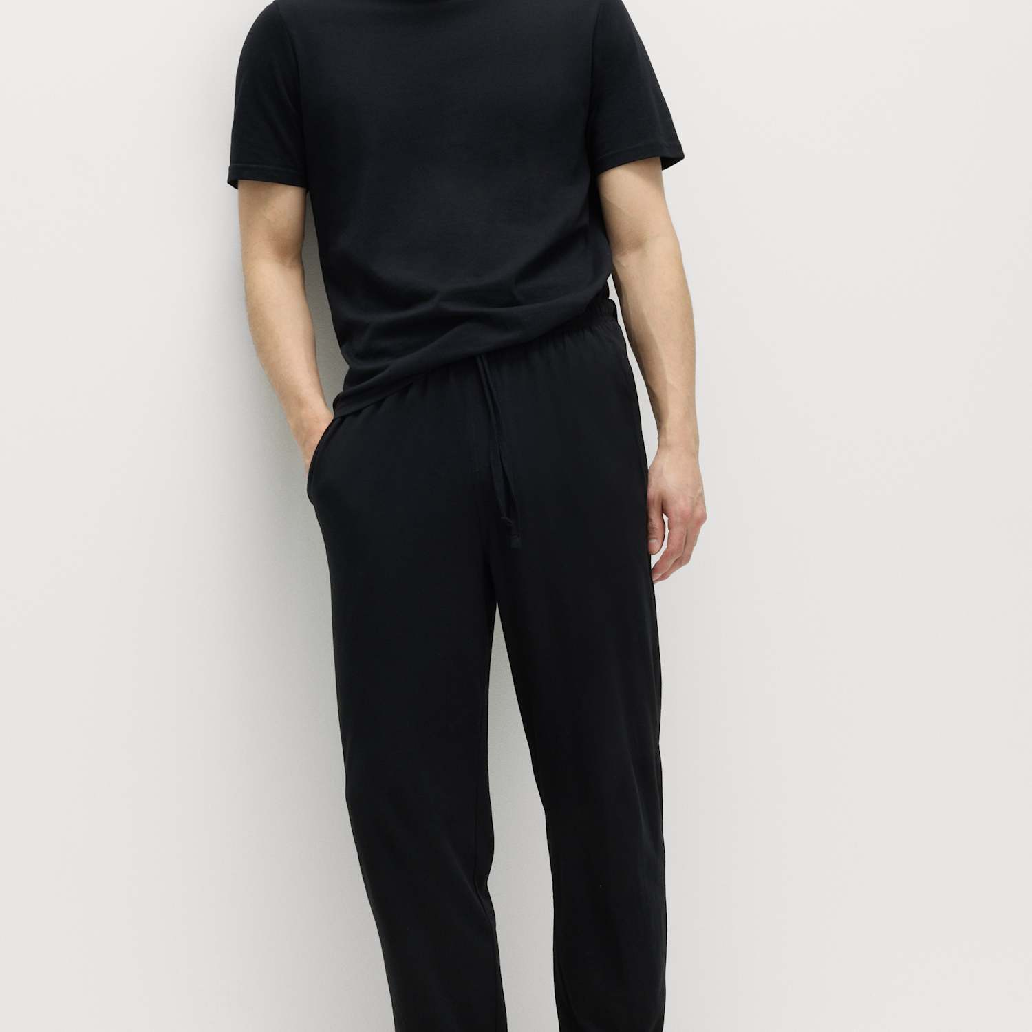 M&S Men's 2 Pack Pure Cotton Pyjama Bottoms - 3XL - Grey Mix