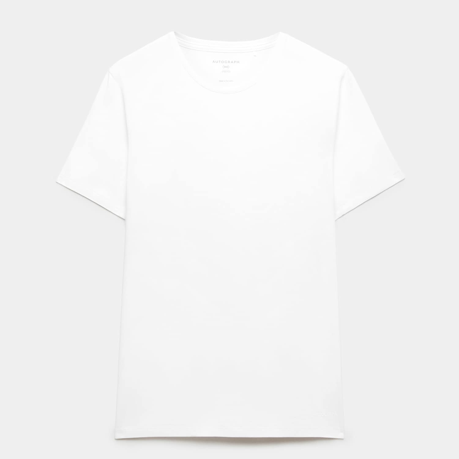 Autograph Men's Premium Supima Cotton Blend T-Shirt Vest - M - White