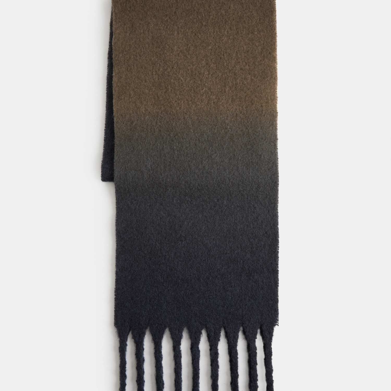 M&S Men's Wool Blend Chunky Scarf - Navy Mix