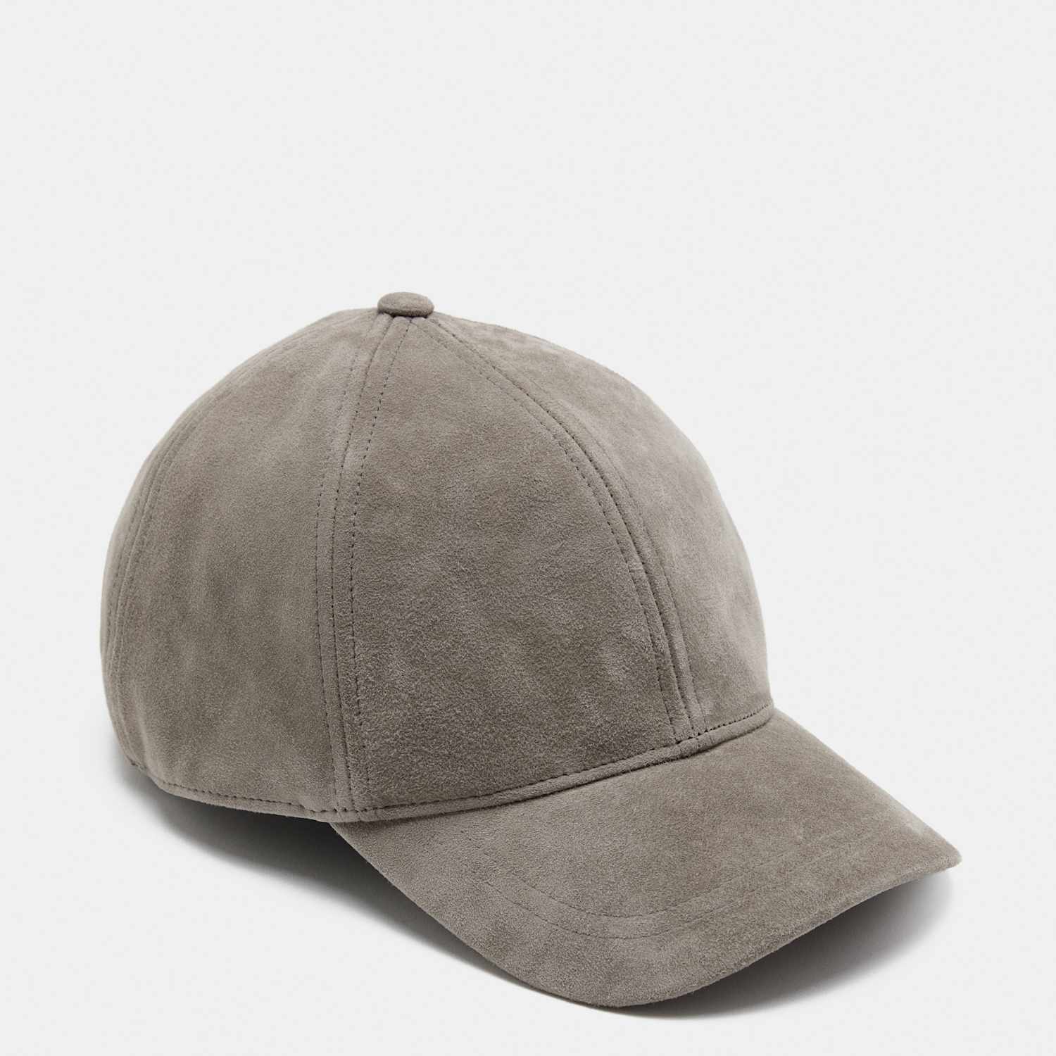 Autograph Men's Suede Adjustable Baseball Cap - Olive