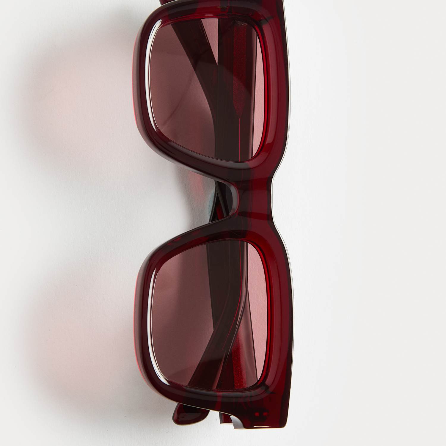 Autograph Men's Premium Chunky Polarised Sunglasses - Red