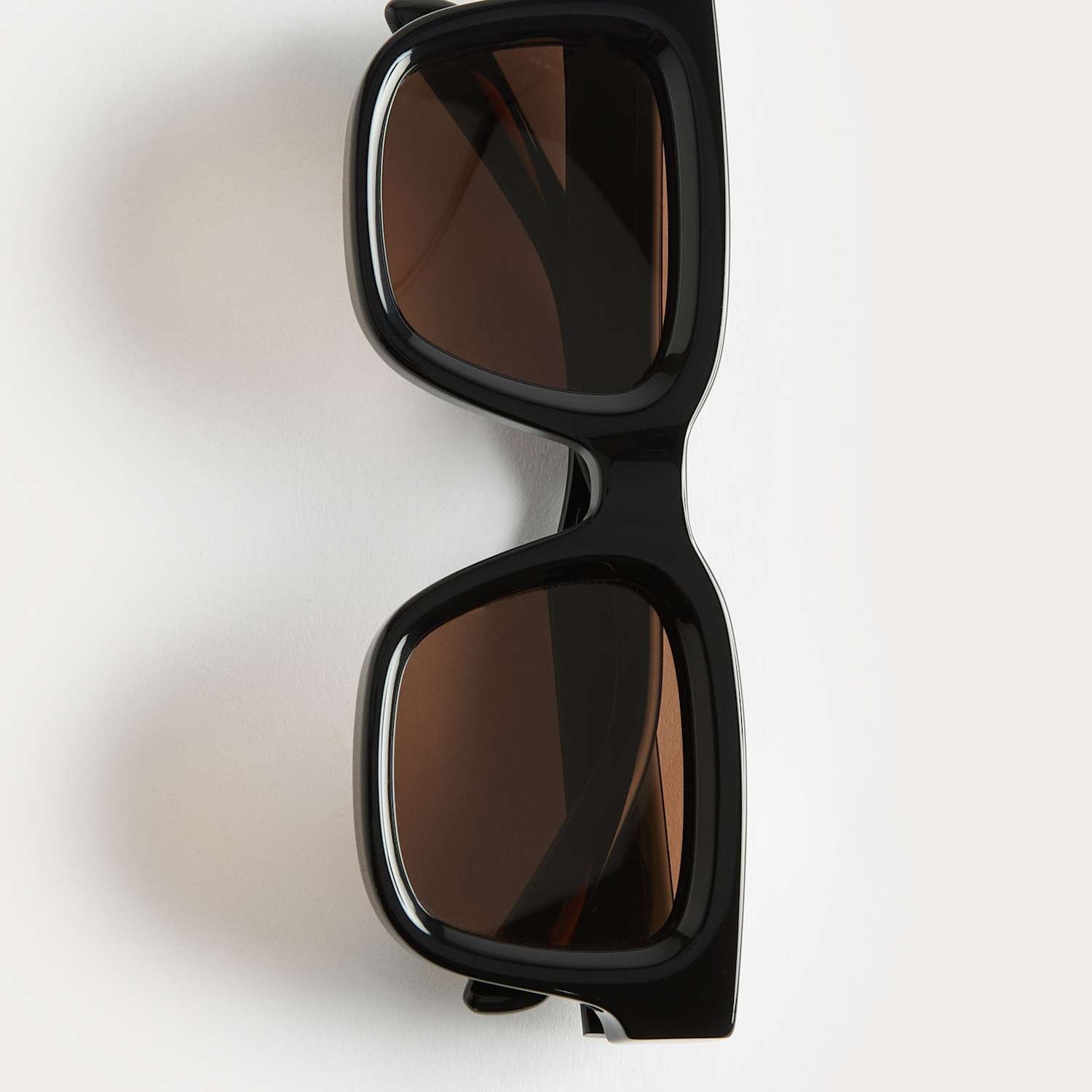 Autograph Men's Premium Chunky Polarised Sunglasses - Black