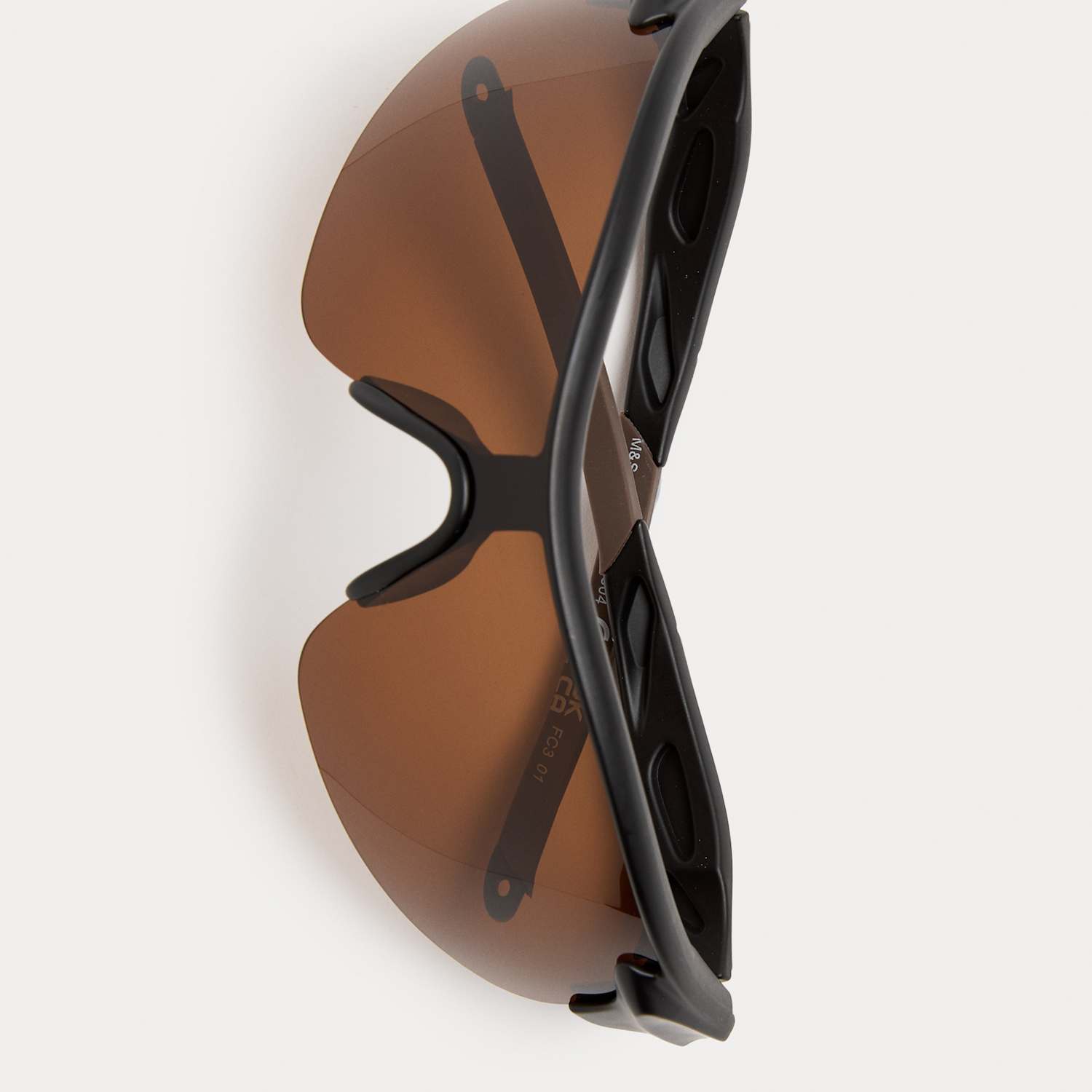 M&S Men's Sport Sunglasses - Brown